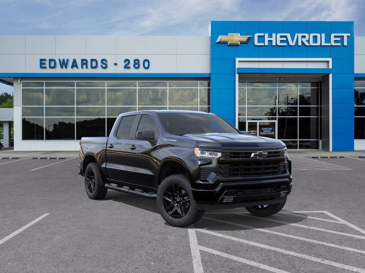 Black 2026 Chevrolet Silverado 1500 Pickup Truck 4X2 8-Speed Automatic