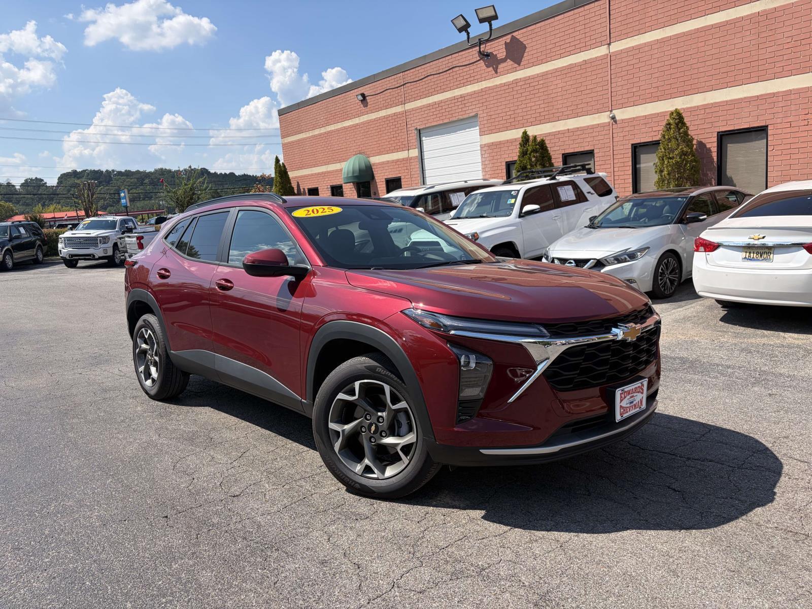 Red (Crimson Metallic) 2025 Chevrolet Trax SUV / Crossover Front-Wheel Drive 6-Speed Automatic