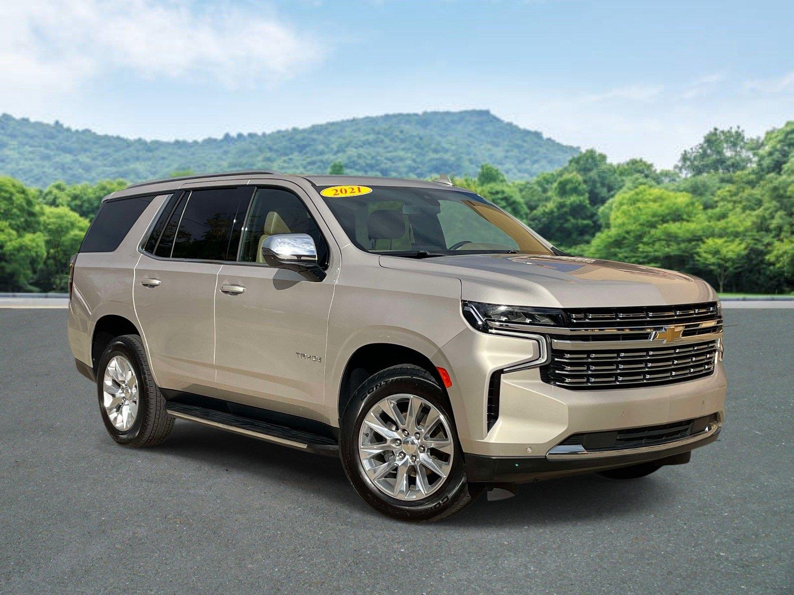 Brown (Empire Beige Metallic) 2021 Chevrolet Tahoe SUV / Crossover 4X2 Automatic
