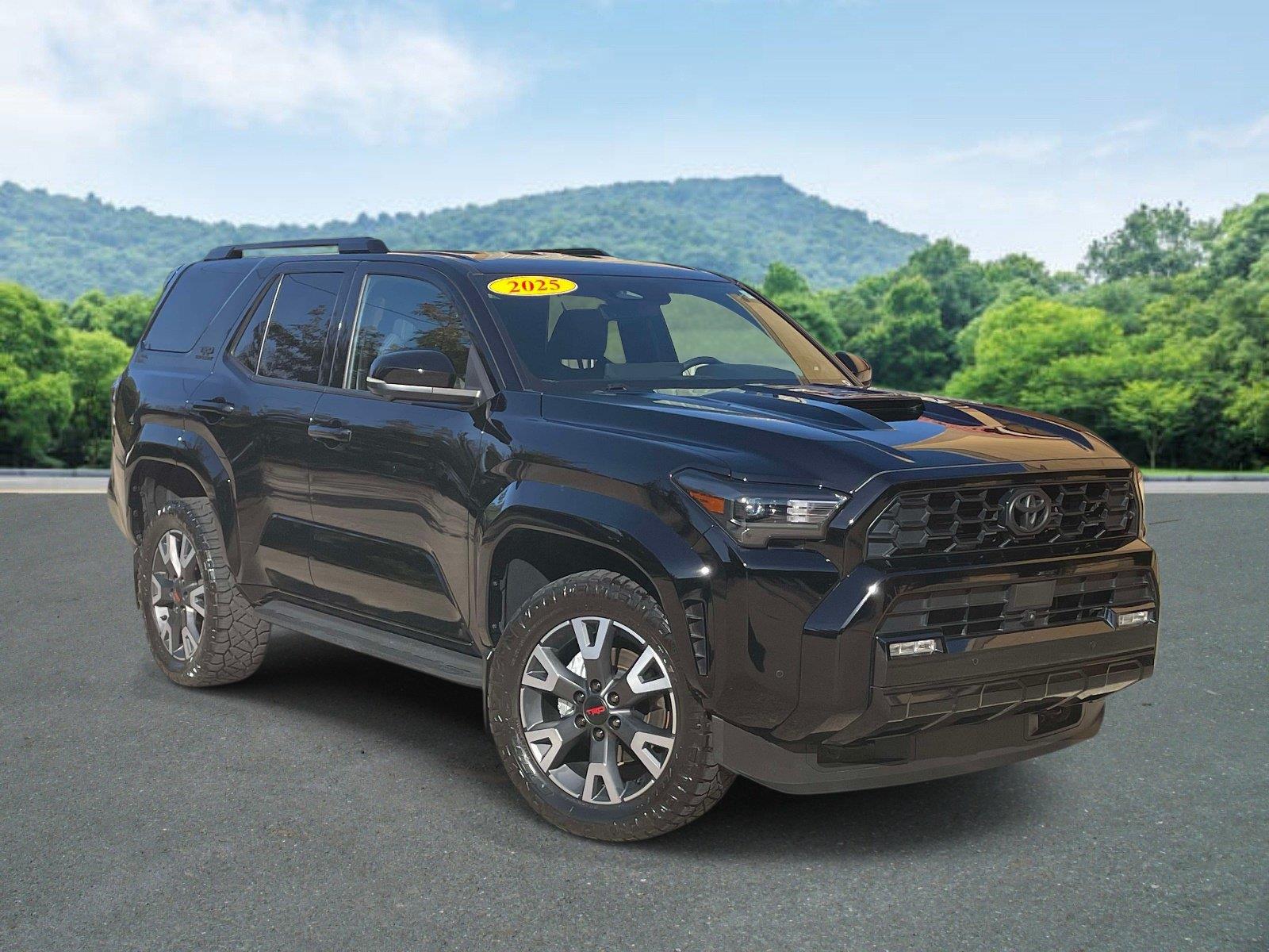 Black 2025 Toyota 4Runner SUV / Crossover Four-Wheel Drive Automatic