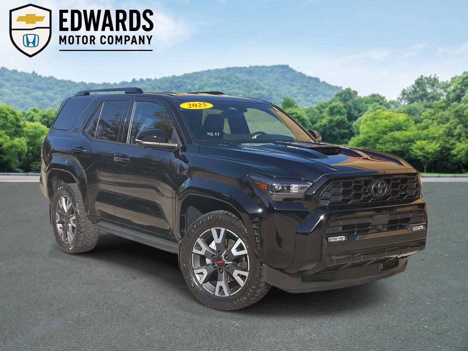 Black 2025 Toyota 4Runner SUV / Crossover Four-Wheel Drive Automatic