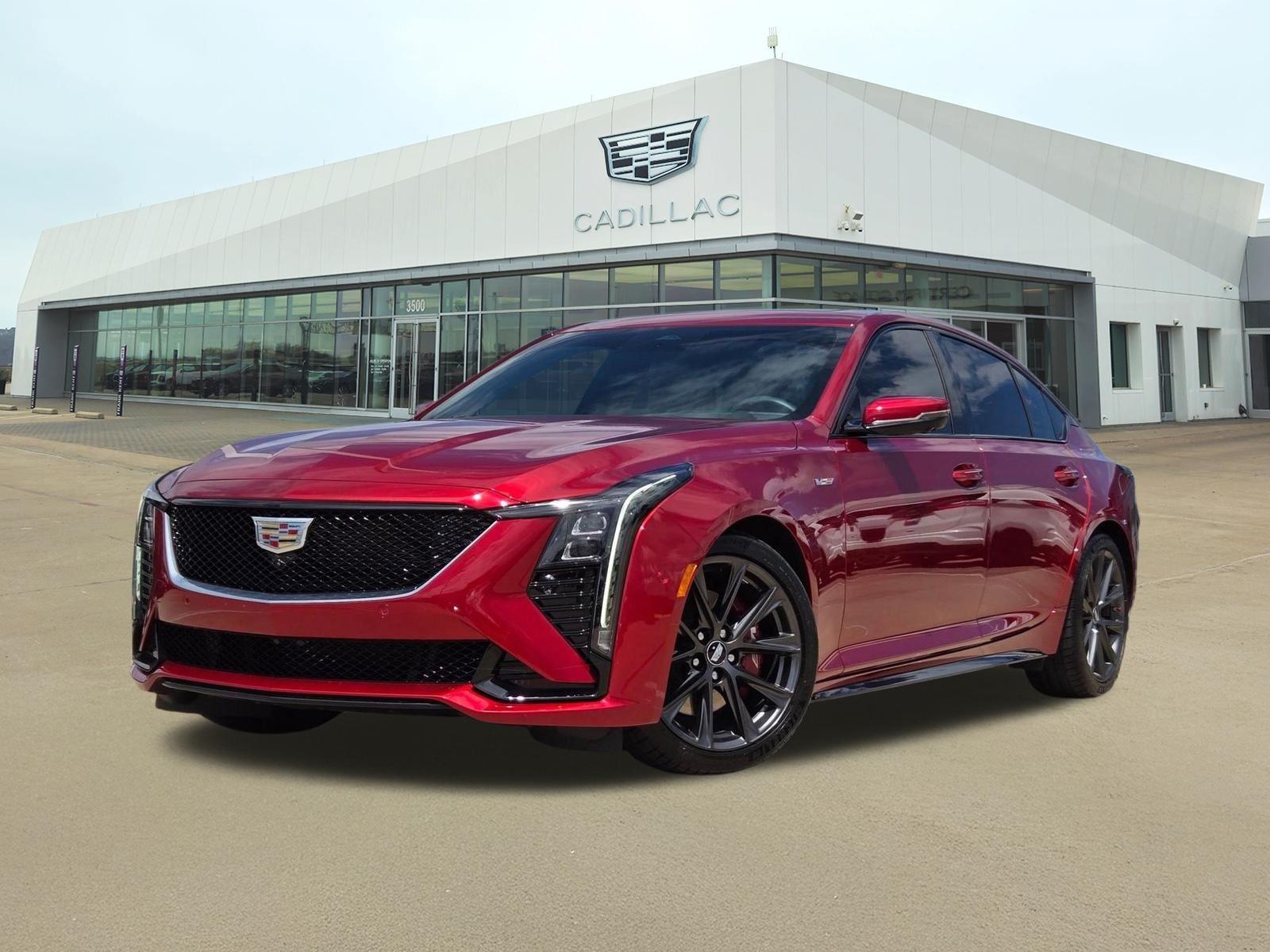 Radiant Red Tintcoat 2025 Cadillac CT5 V-Series RWD Sedan Rear-Wheel Drive Automatic