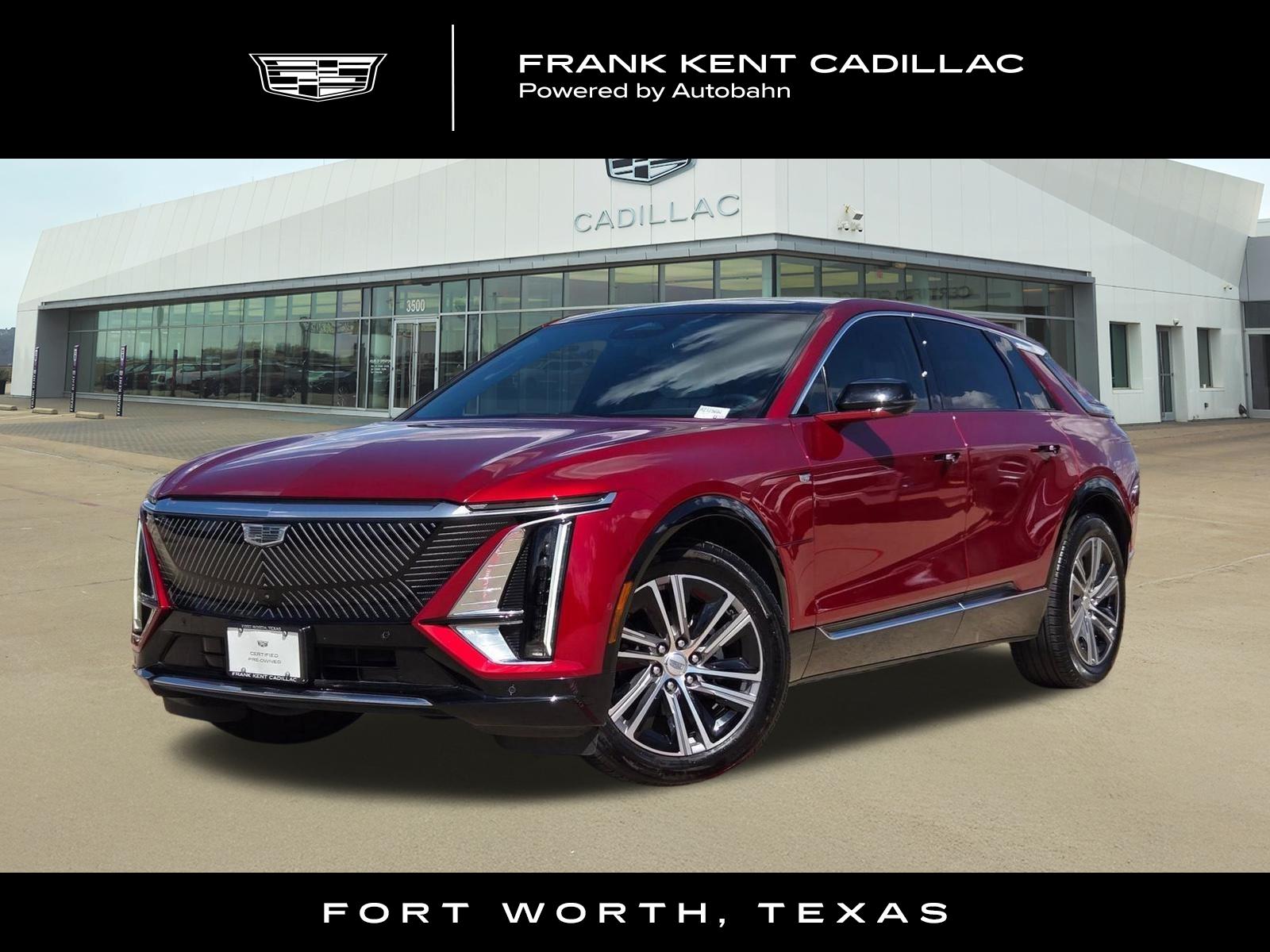 Radiant Red Tintcoat 2024 Cadillac LYRIQ SUV / Crossover All-Wheel Drive Automatic