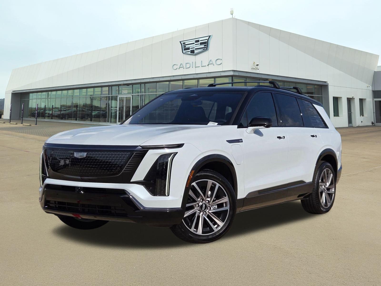 Vibrant White Tricoat 2026 Cadillac VISTIQ SUV / Crossover All-Wheel Drive Automatic