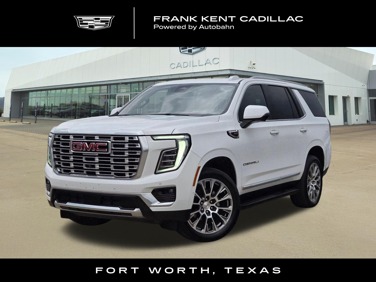 Summit White 2025 GMC Yukon SUV / Crossover Four-Wheel Drive Automatic