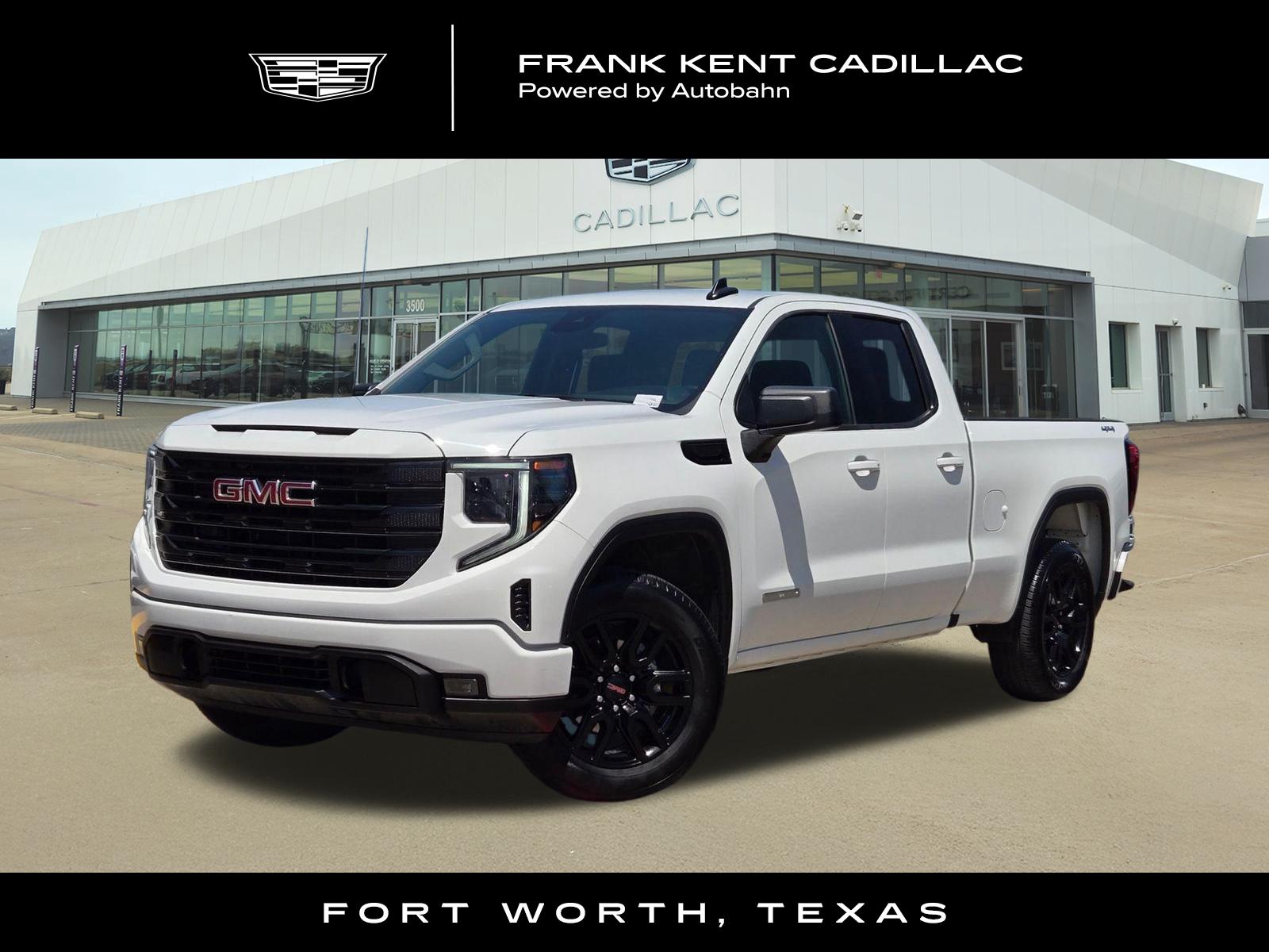 Summit White 2024 GMC Sierra 1500 Pickup Truck Four-Wheel Drive 8-Speed Automatic