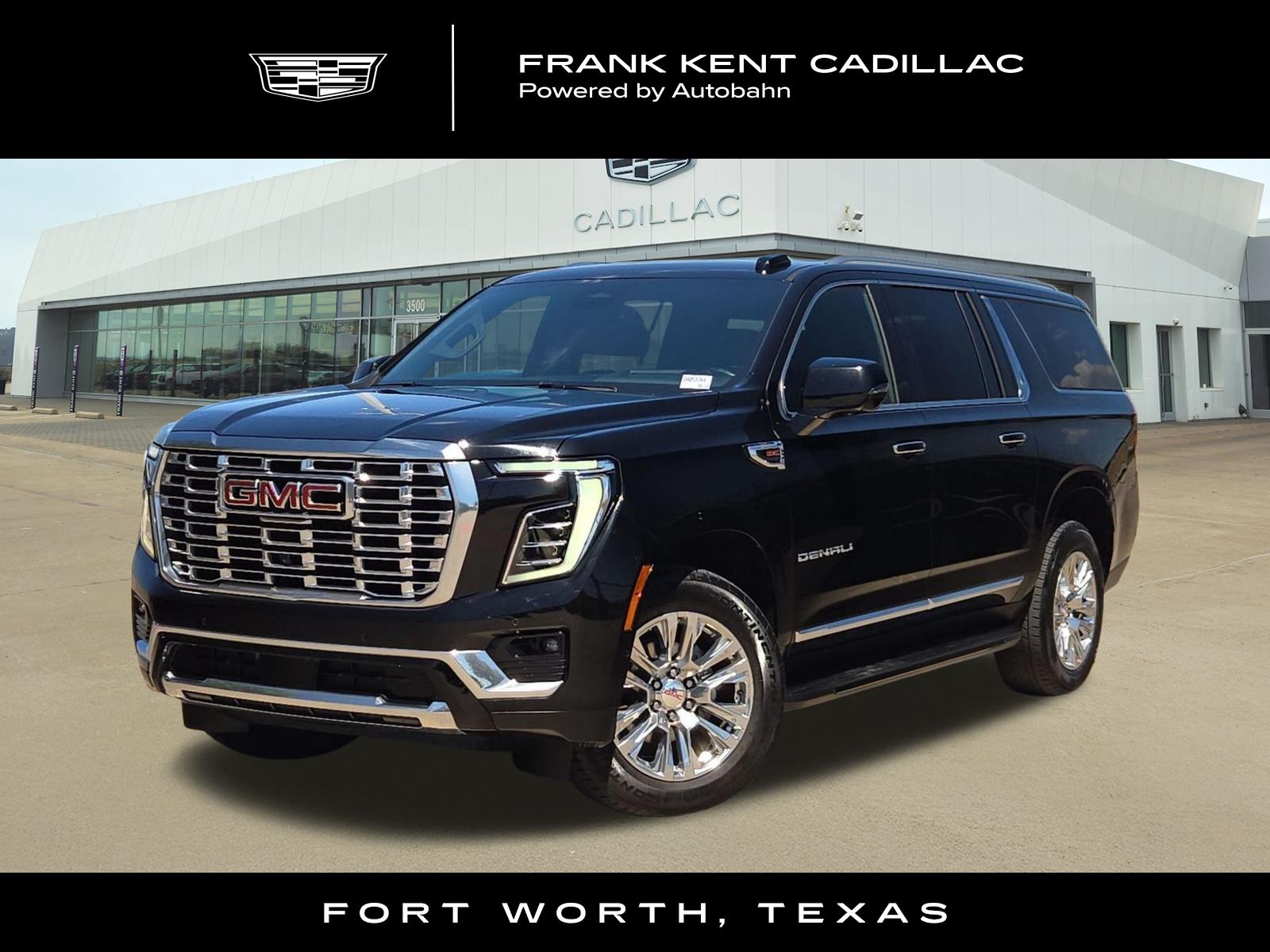 Onyx Black 2025 GMC Yukon XL SUV / Crossover Four-Wheel Drive Automatic