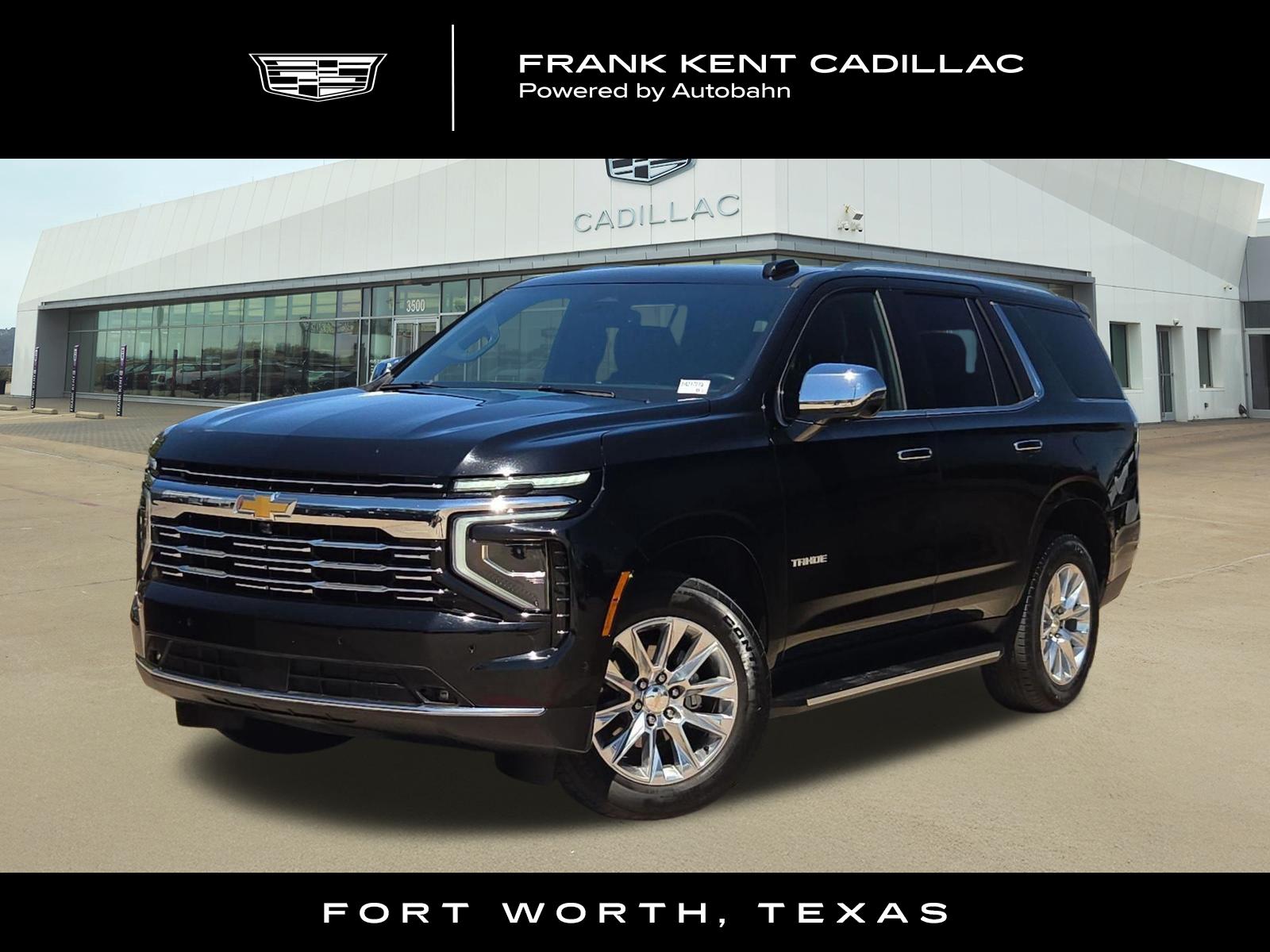 Black 2025 Chevrolet Tahoe SUV / Crossover Four-Wheel Drive Automatic