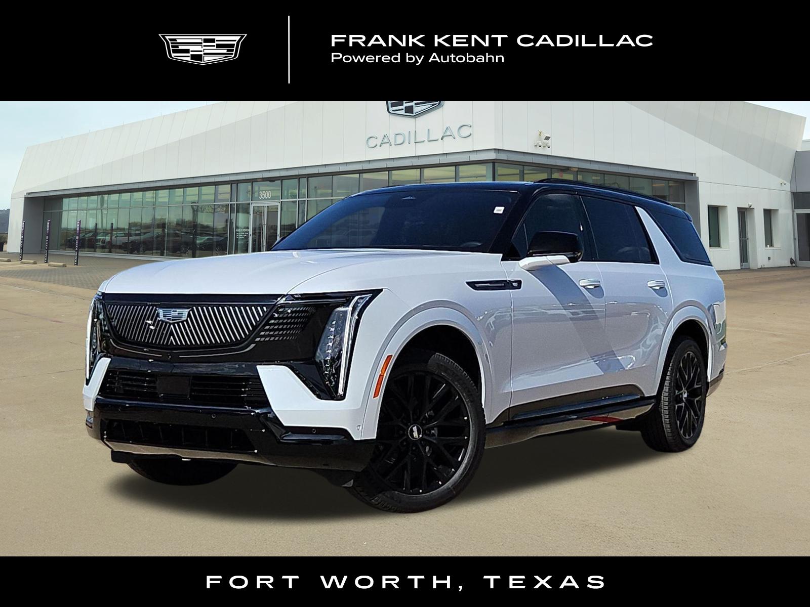 Vibrant White Tricoat 2026 Cadillac Escalade IQL SUV / Crossover All-Wheel Drive Automatic