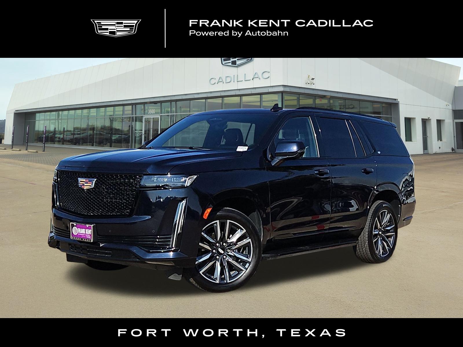 Dark Moon Blue Metallic 2023 Cadillac Escalade SUV / Crossover Four-Wheel Drive Automatic