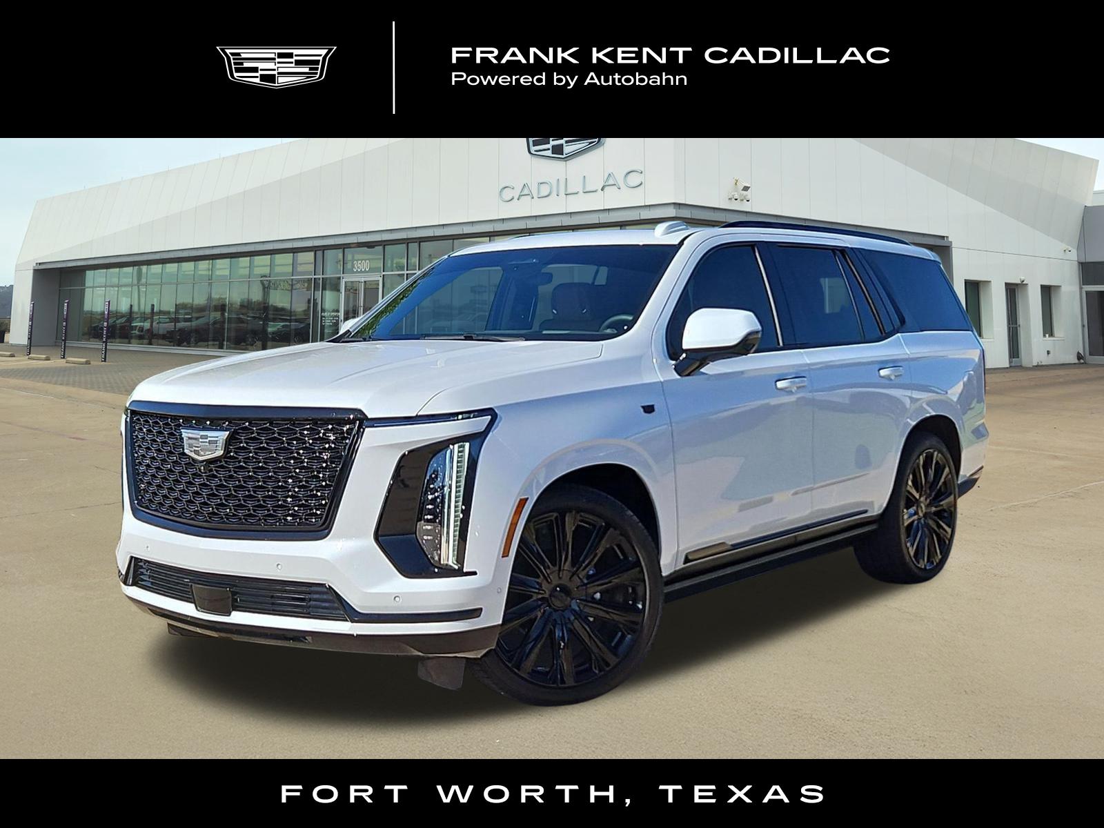 Vibrant White Tricoat 2026 Cadillac Escalade SUV / Crossover Four-Wheel Drive Automatic