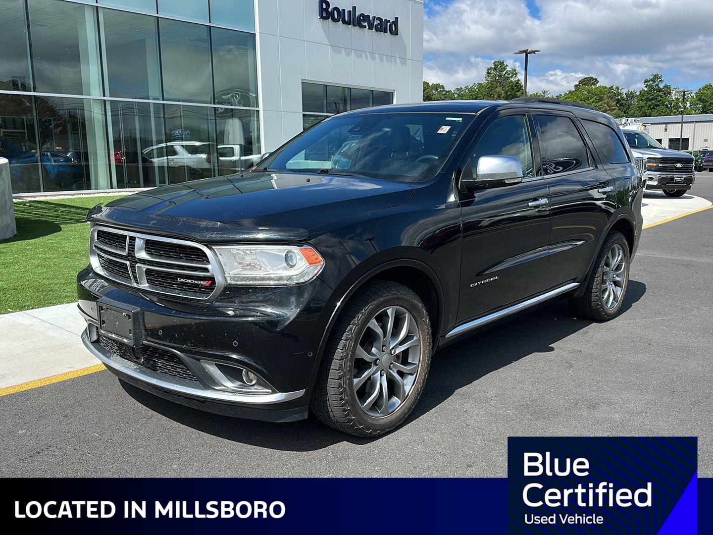 DB Black Clearcoat 2018 Dodge Durango SUV / Crossover All-Wheel Drive 8-Speed Automatic