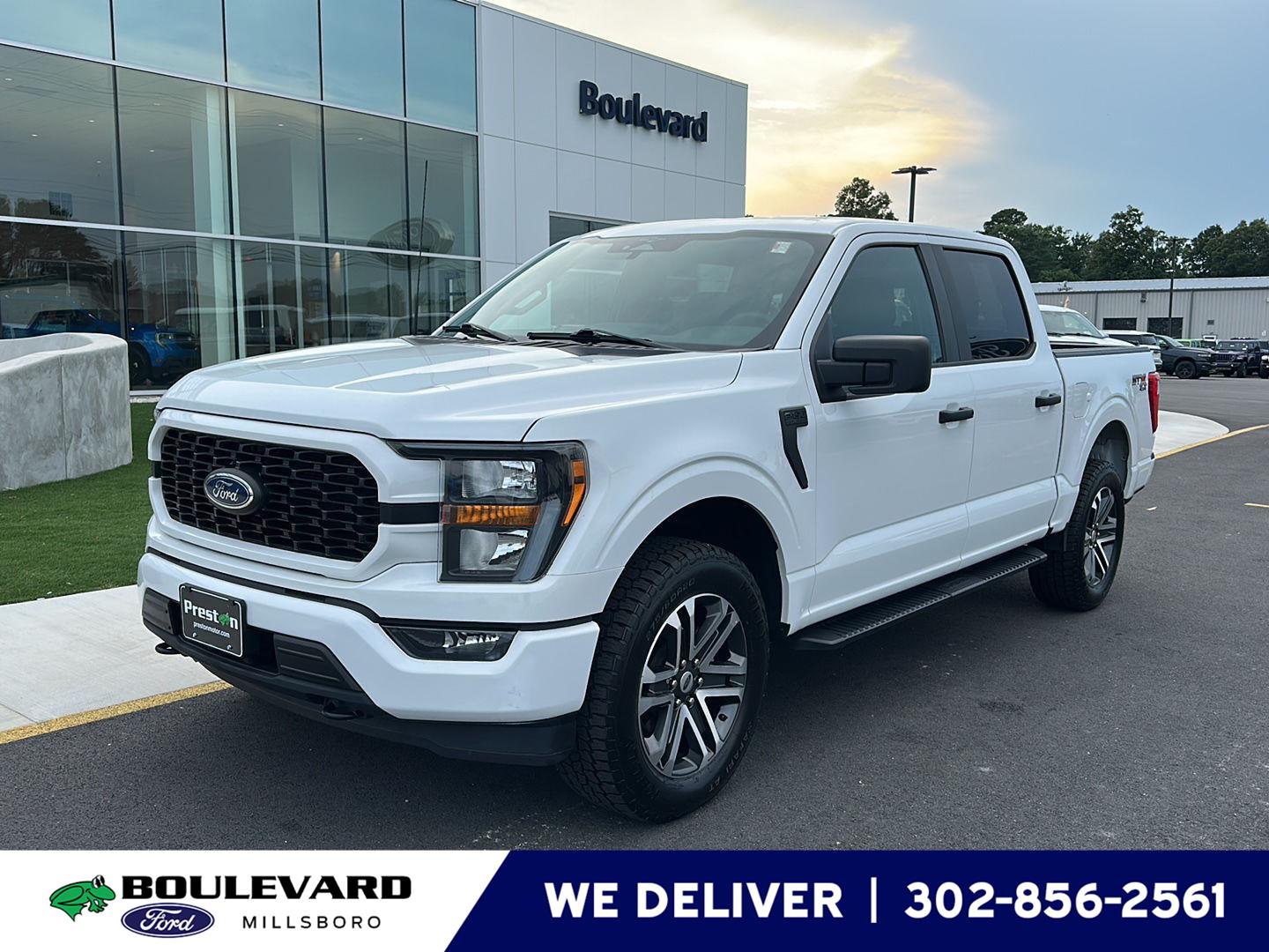 Oxford White 2023 Ford F-150 Pickup Truck Four-Wheel Drive Automatic