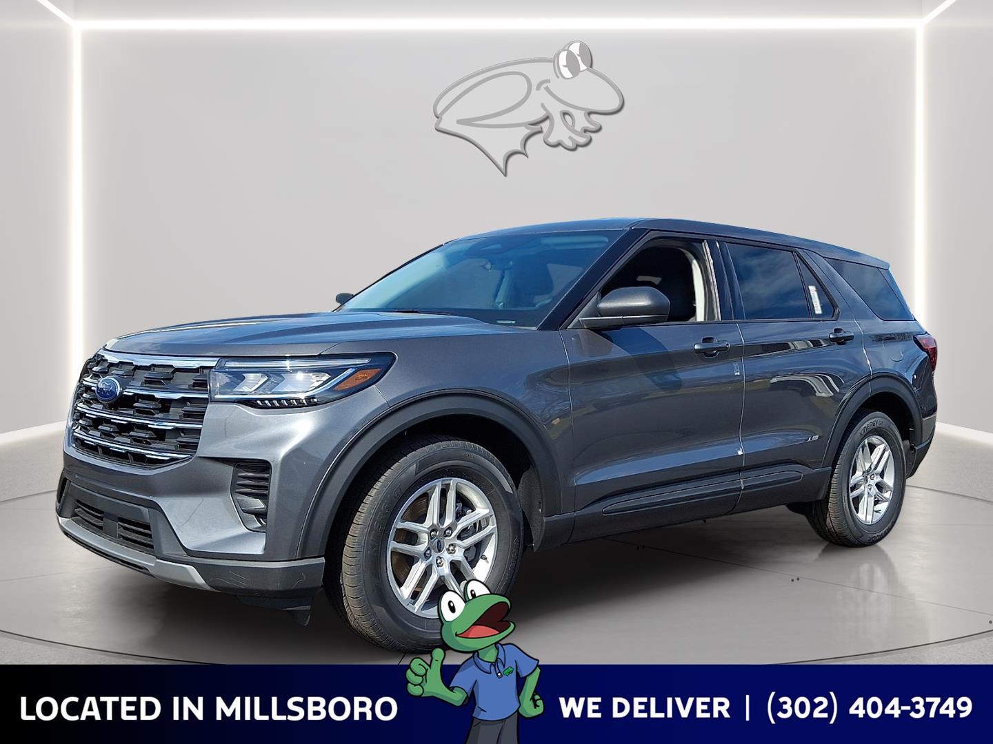 Carbonized Gray 2026 Ford Explorer Active RWD SUV / Crossover Rear-Wheel Drive Automatic