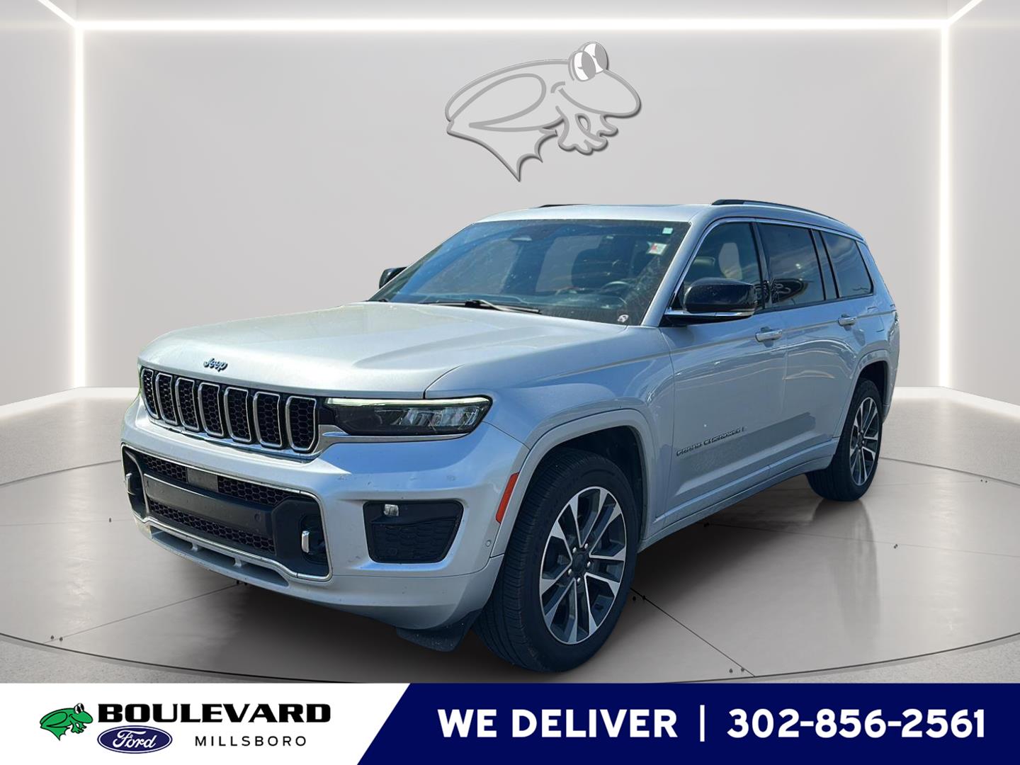 Silver Zynith 2021 Jeep Grand Cherokee L Overland 4WD SUV / Crossover Four-Wheel Drive 8-Speed Automatic