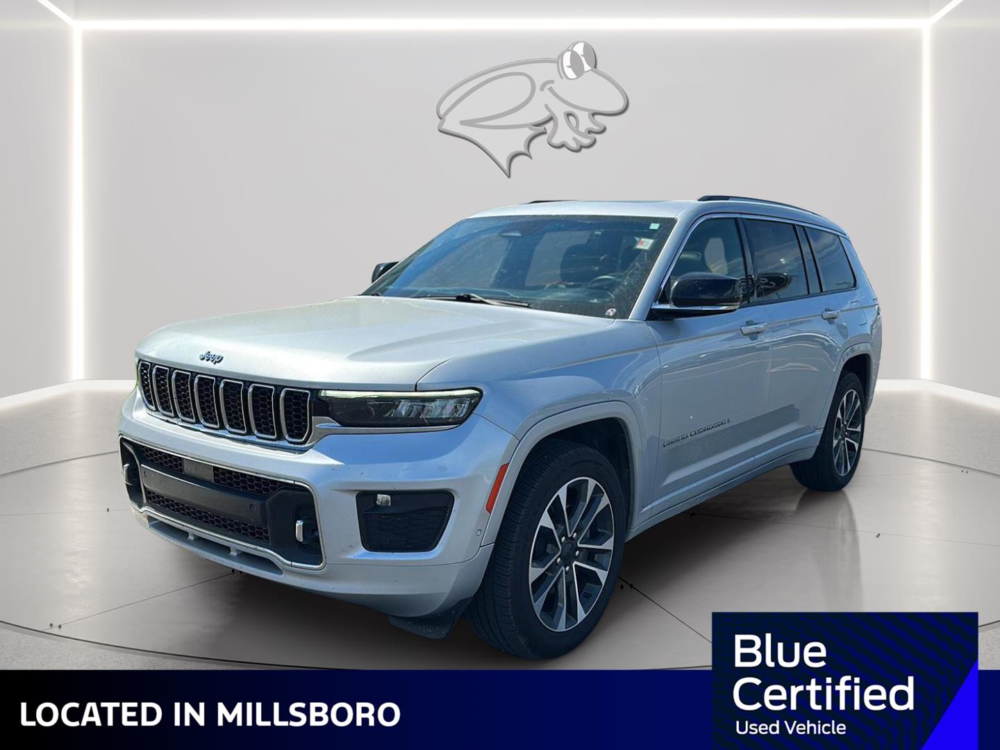 Silver Zynith 2021 Jeep Grand Cherokee L Overland 4WD SUV / Crossover Four-Wheel Drive 8-Speed Automatic