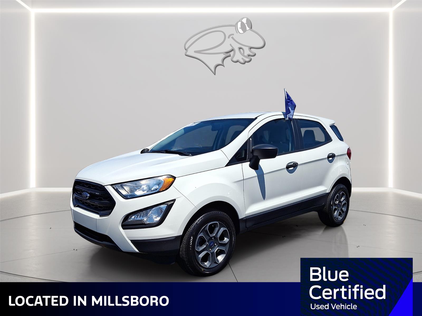 Diamond White 2019 Ford EcoSport S AWD SUV / Crossover All-Wheel Drive 6-Speed Automatic