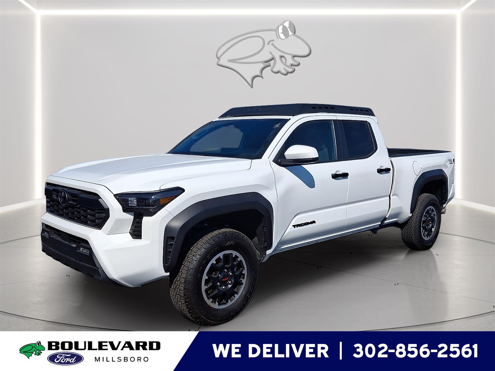 Ice Cap 2024 Toyota Tacoma Pickup Truck Four-Wheel Drive 8-Speed Automatic