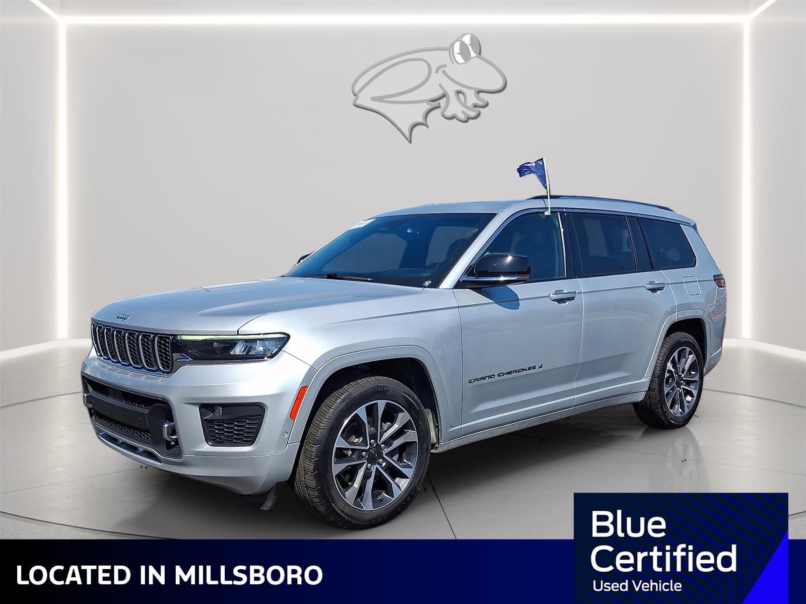 Silver Zynith 2021 Jeep Grand Cherokee L Overland 4WD SUV / Crossover Four-Wheel Drive 8-Speed Automatic