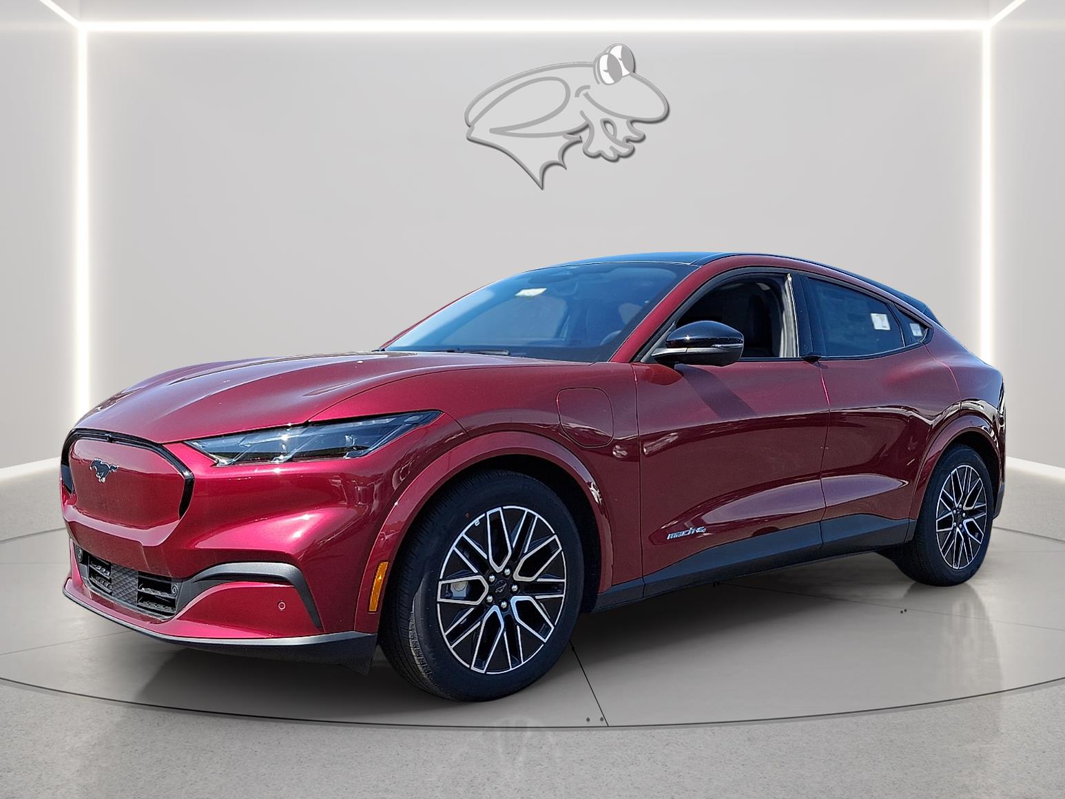 Pink (Molten Magenta Metallic Tri-Coat) 2025 Ford Mustang Mach-E SUV / Crossover All-Wheel Drive 1-Speed Dual Clutch