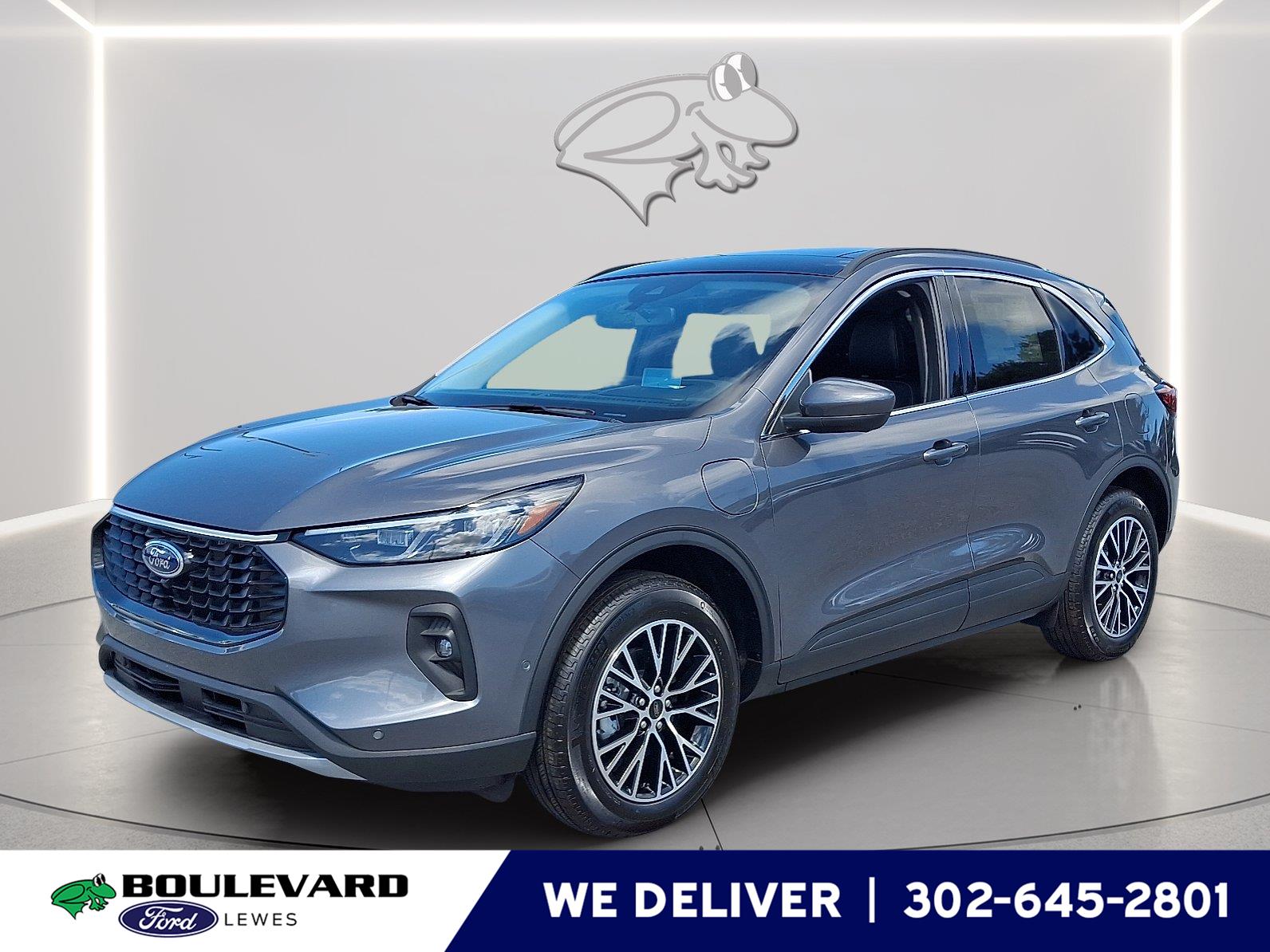 Carbonized Gray 2024 Ford Escape Hybrid Plug-in SUV / Crossover Front-Wheel Drive Continuously Variable Transmission