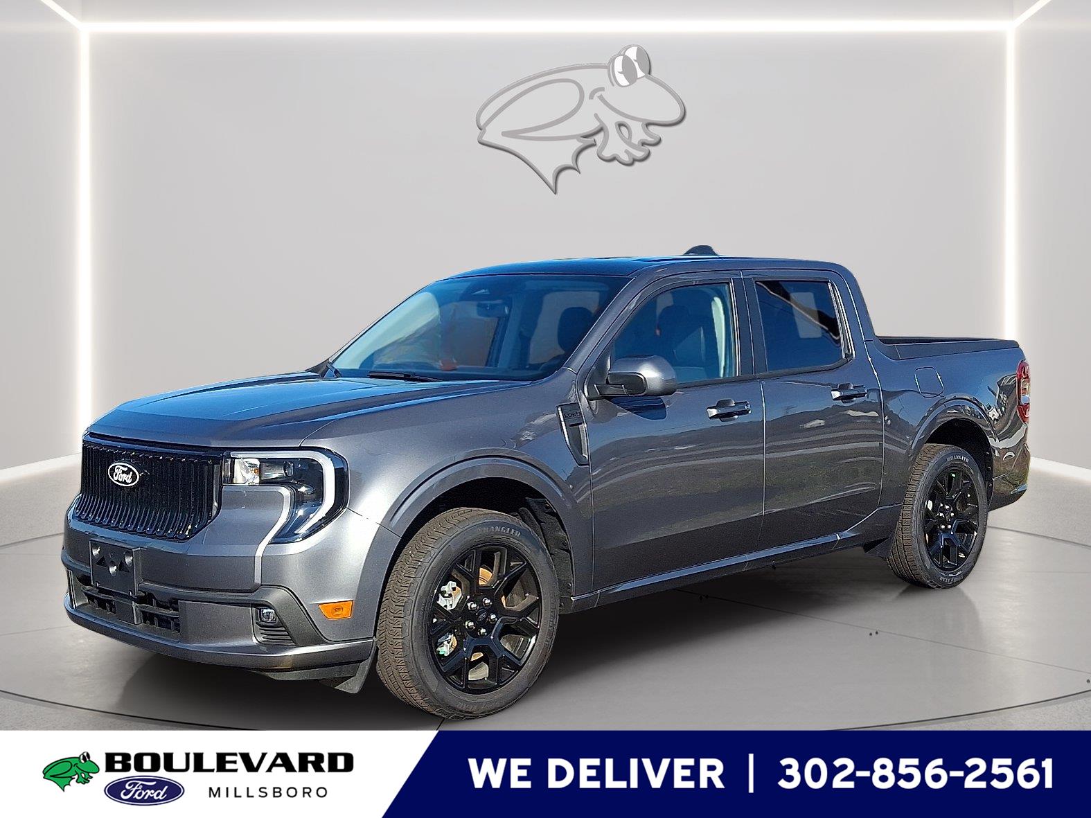 Carbonized Gray Metallic 2025 Ford Maverick Pickup Truck All-Wheel Drive 7-Speed Automatic