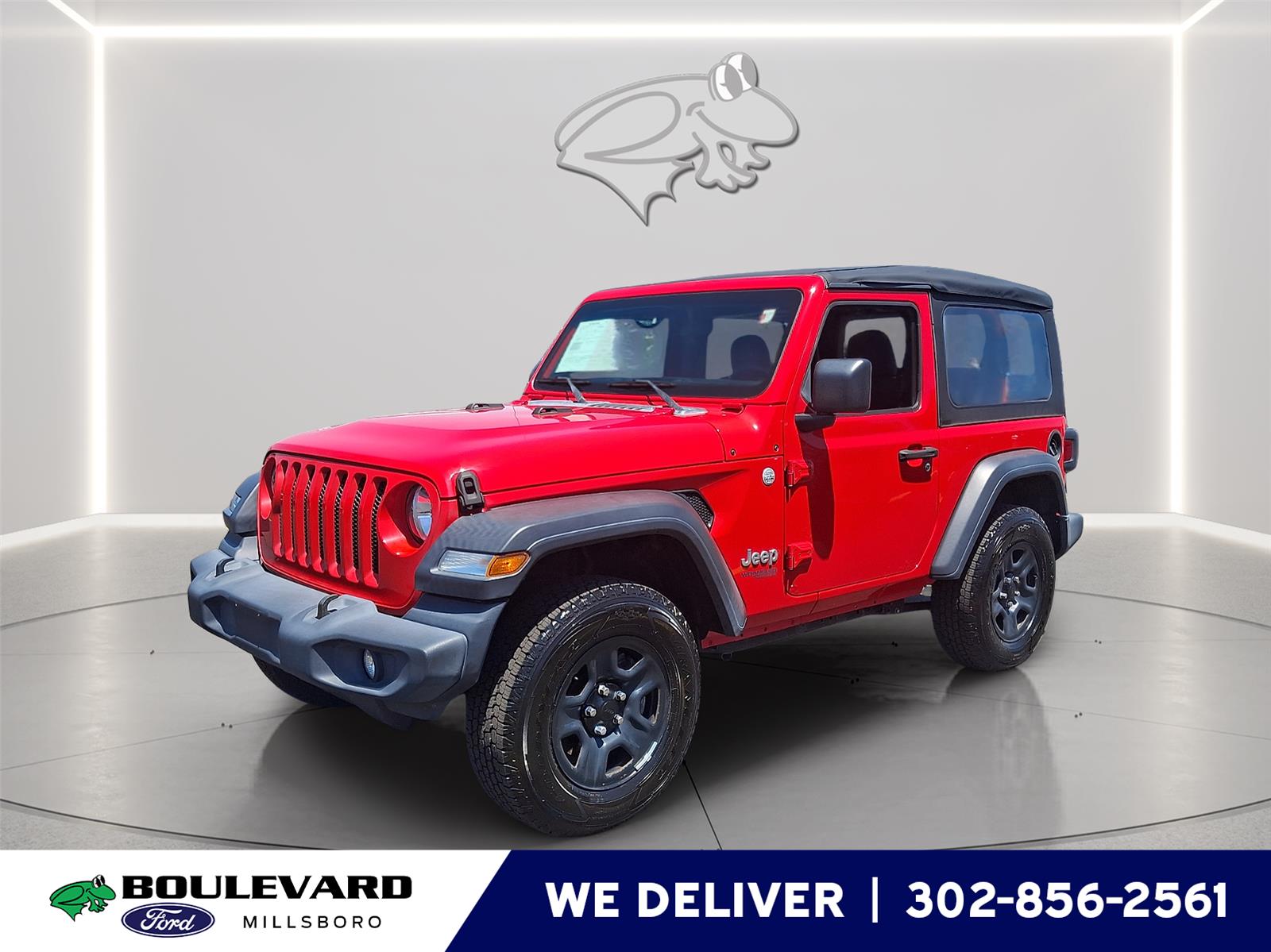 Firecracker Red Clearcoat 2020 Jeep Wrangler SUV / Crossover Four-Wheel Drive 8-Speed Automatic
