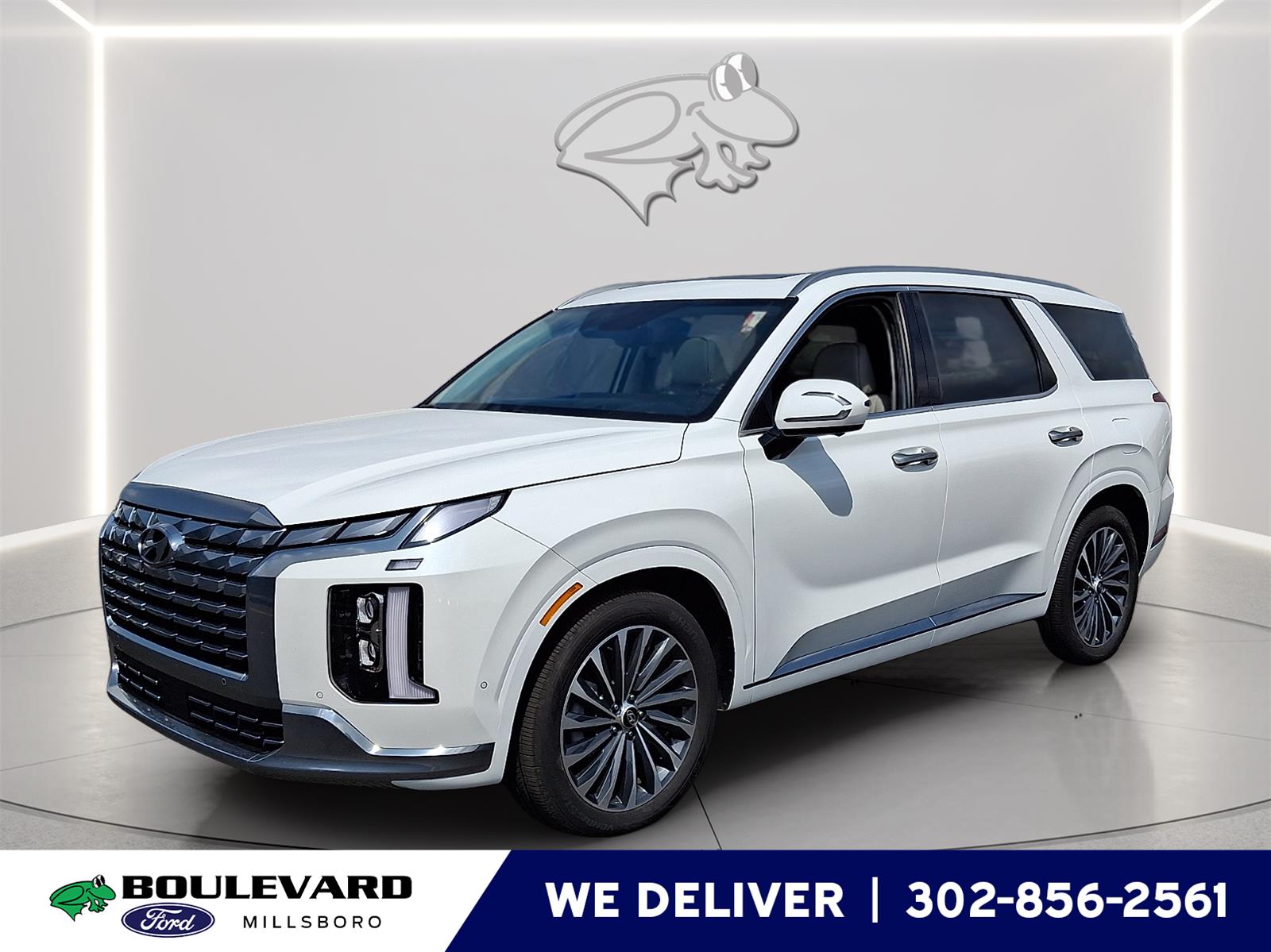 Hyper White 2025 Hyundai Palisade SUV / Crossover All-Wheel Drive Automatic
