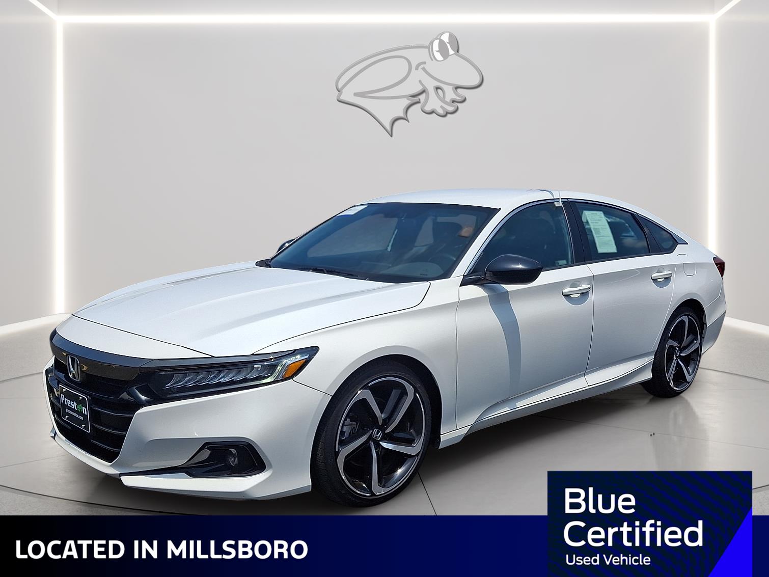 Platinum White Pearl 2022 Honda Accord Sedan Front-Wheel Drive Continuously Variable Transmission