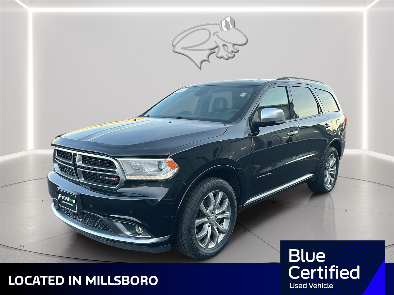 DB Black Clearcoat 2018 Dodge Durango SUV / Crossover All-Wheel Drive 8-Speed Automatic