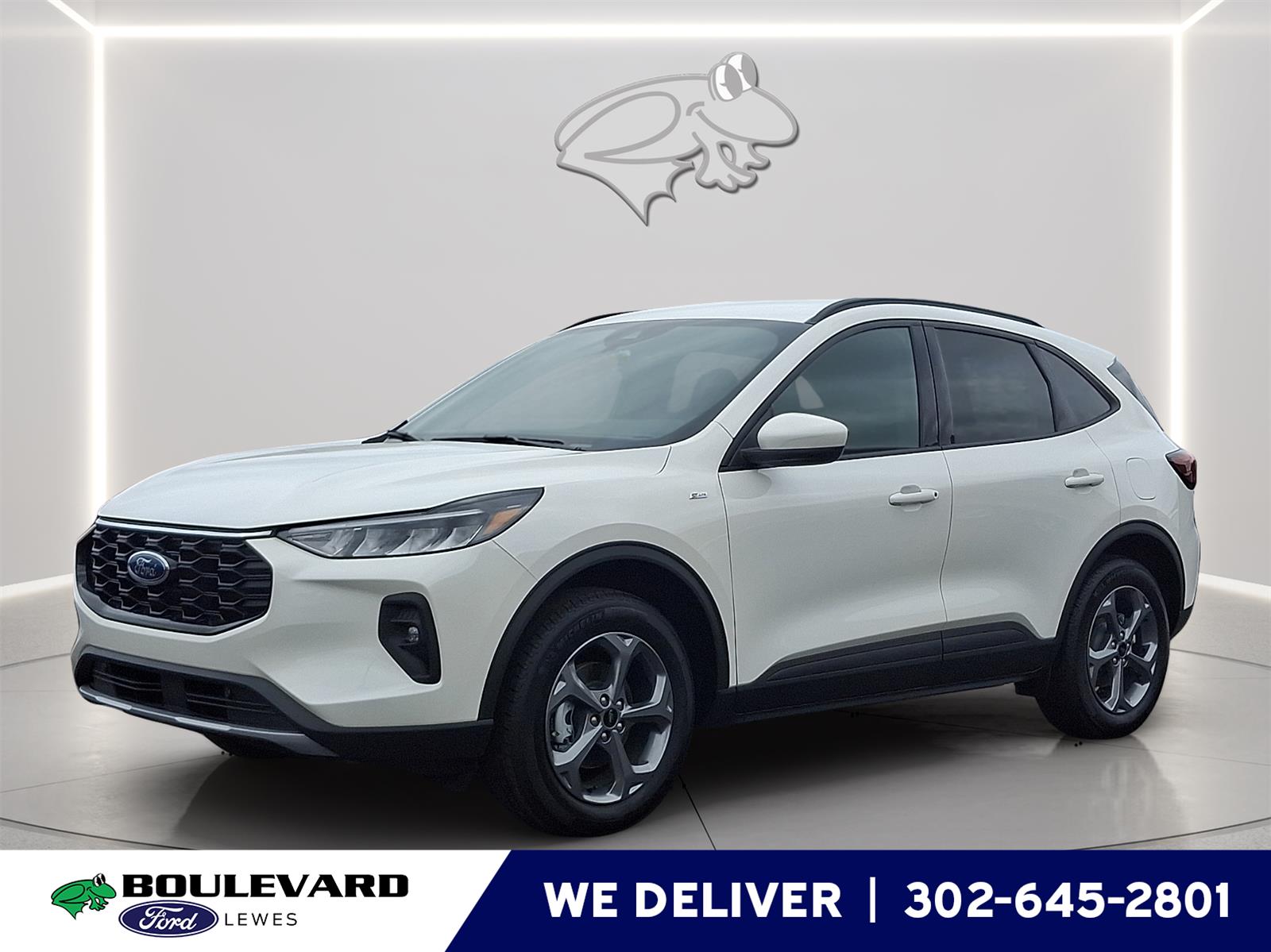Star White Metallic Tri-Coat 2026 Ford Escape Hybrid SUV / Crossover All-Wheel Drive Continuously Variable Transmission