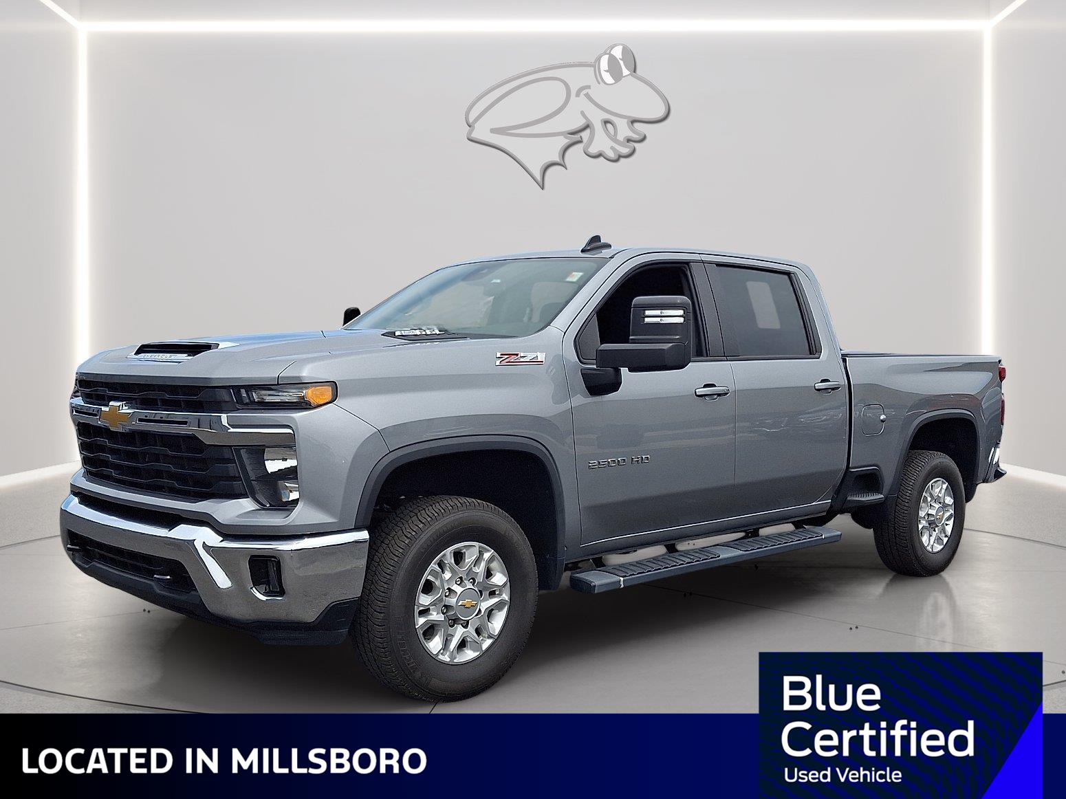 Sterling Gray Metallic 2024 Chevrolet Silverado 2500HD Pickup Truck Four-Wheel Drive Automatic