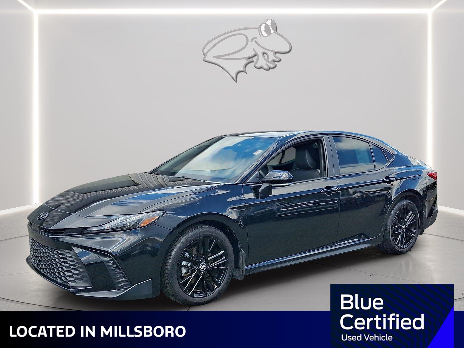Midnight Black Metallic 2025 Toyota Camry Sedan Front-Wheel Drive Continuously Variable Transmission