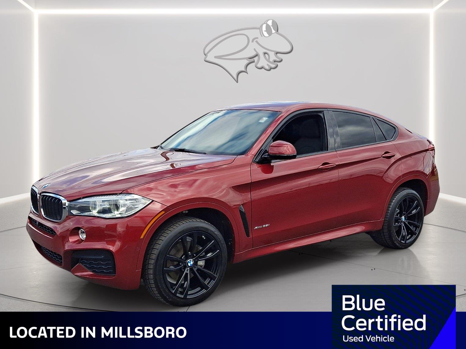 Flamenco Red Metallic 2018 BMW X6 SUV / Crossover All-Wheel Drive Automatic