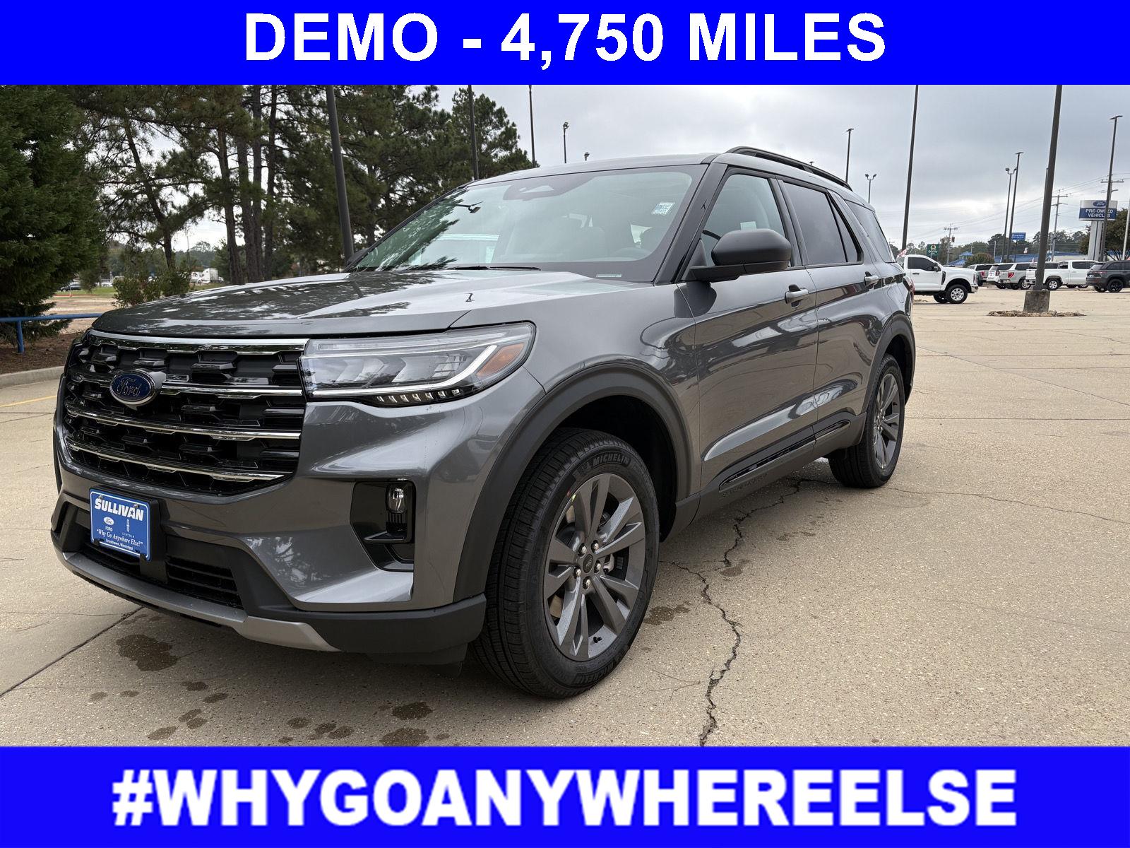Carbonized Gray Metallic 2026 Ford Explorer SUV / Crossover All-Wheel Drive Automatic
