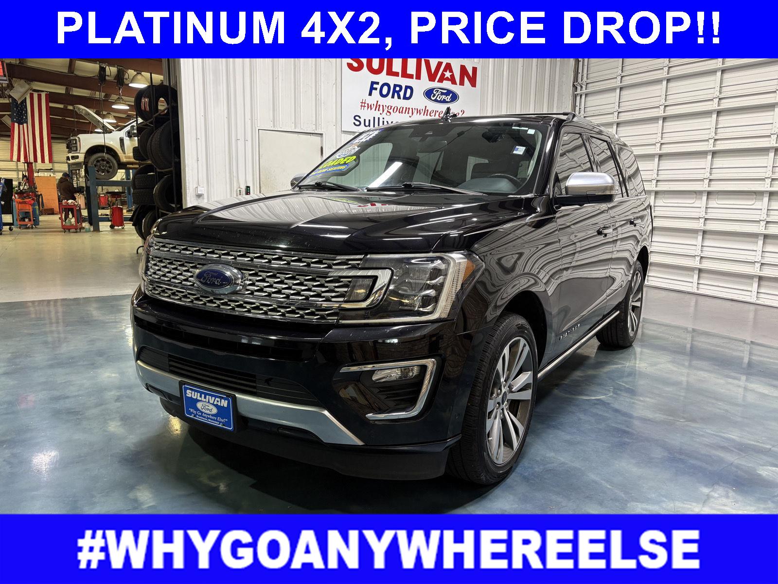 Agate Black Metallic 2021 Ford Expedition Platinum RWD SUV / Crossover 4X2 Automatic