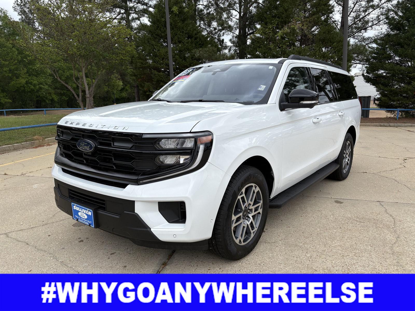 Oxford White 2025 Ford Expedition MAX Active RWD SUV / Crossover 4X2 Automatic