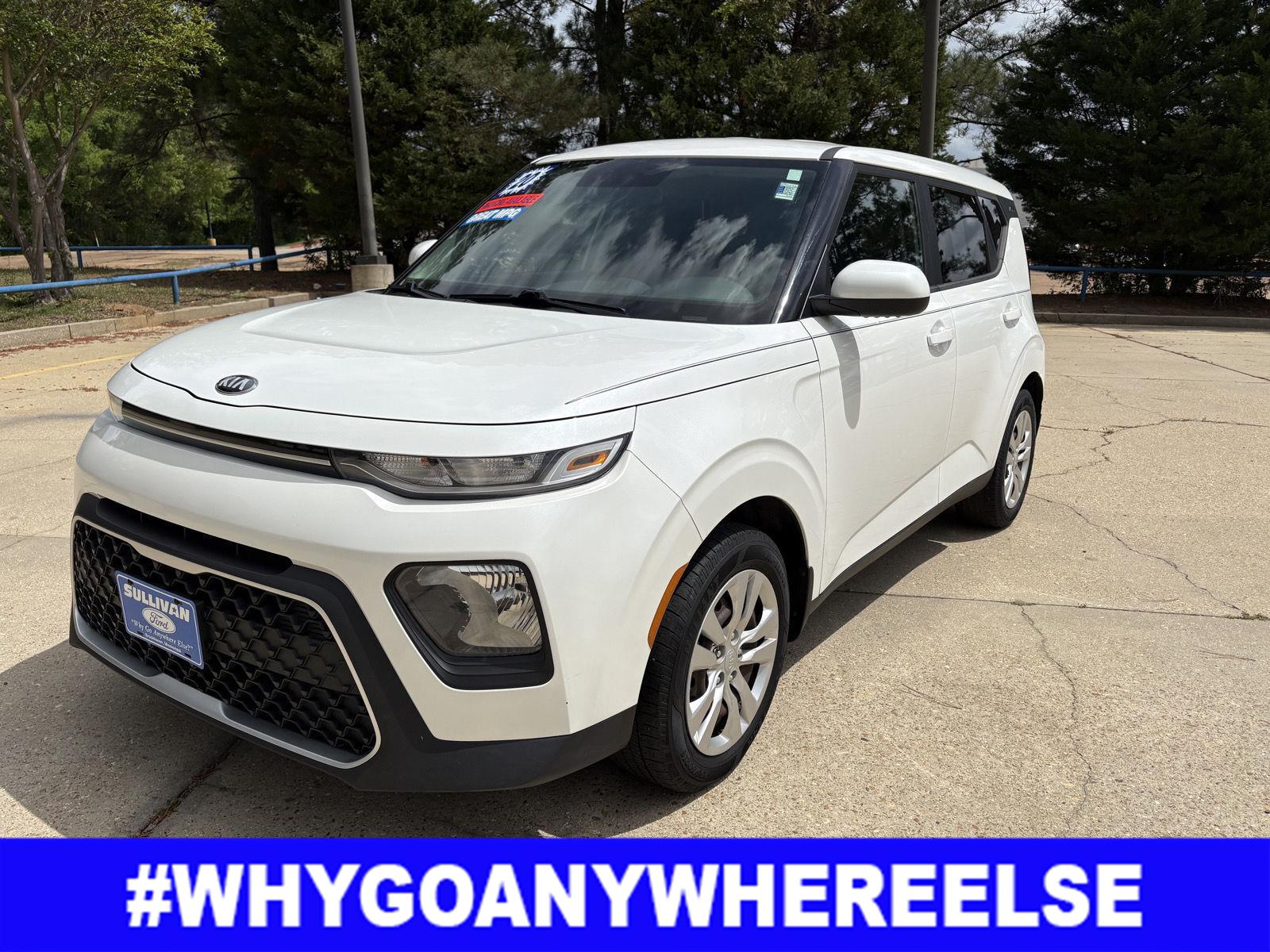 Snow White Pearl 2020 Kia Soul LX FWD SUV / Crossover Front-Wheel Drive Continuously Variable Transmission