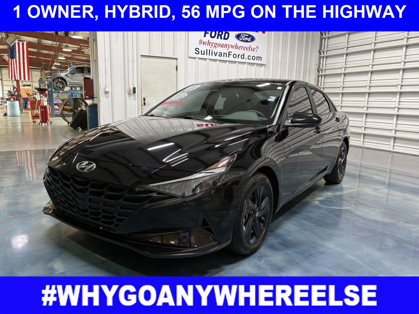 2023 Hyundai Elantra Hybrid Blue FWD