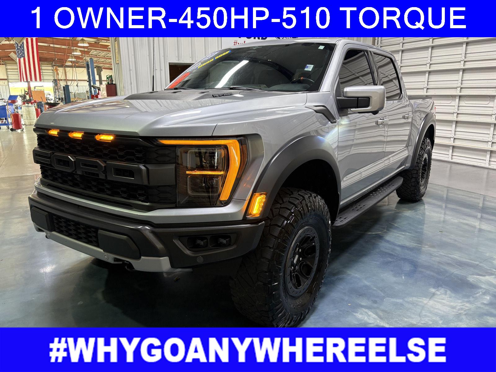 Iconic Silver Metallic 2023 Ford F-150 Pickup Truck Four-Wheel Drive Automatic