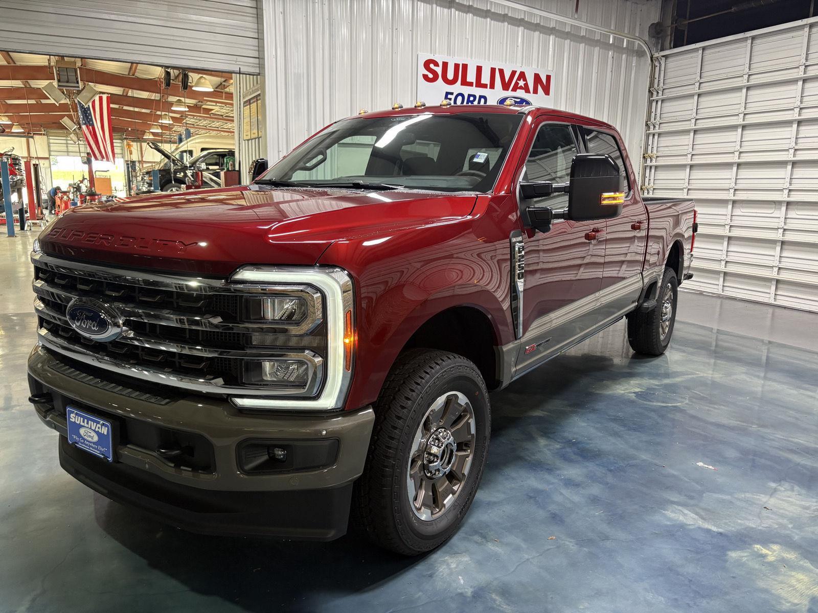 Ruby Red Metallic Tinted Clearcoat 2026 Ford F-250 Super Duty Pickup Truck Four-Wheel Drive Automatic