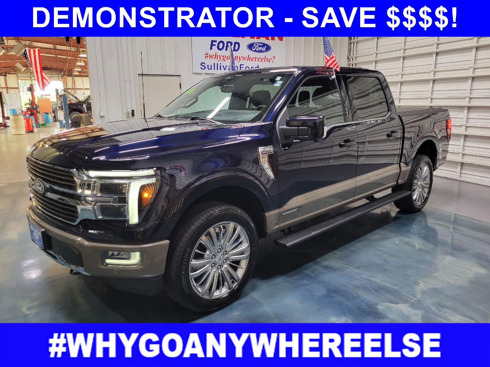 Antimatter Blue Metallic 2026 Ford F-150 Pickup Truck Four-Wheel Drive Automatic