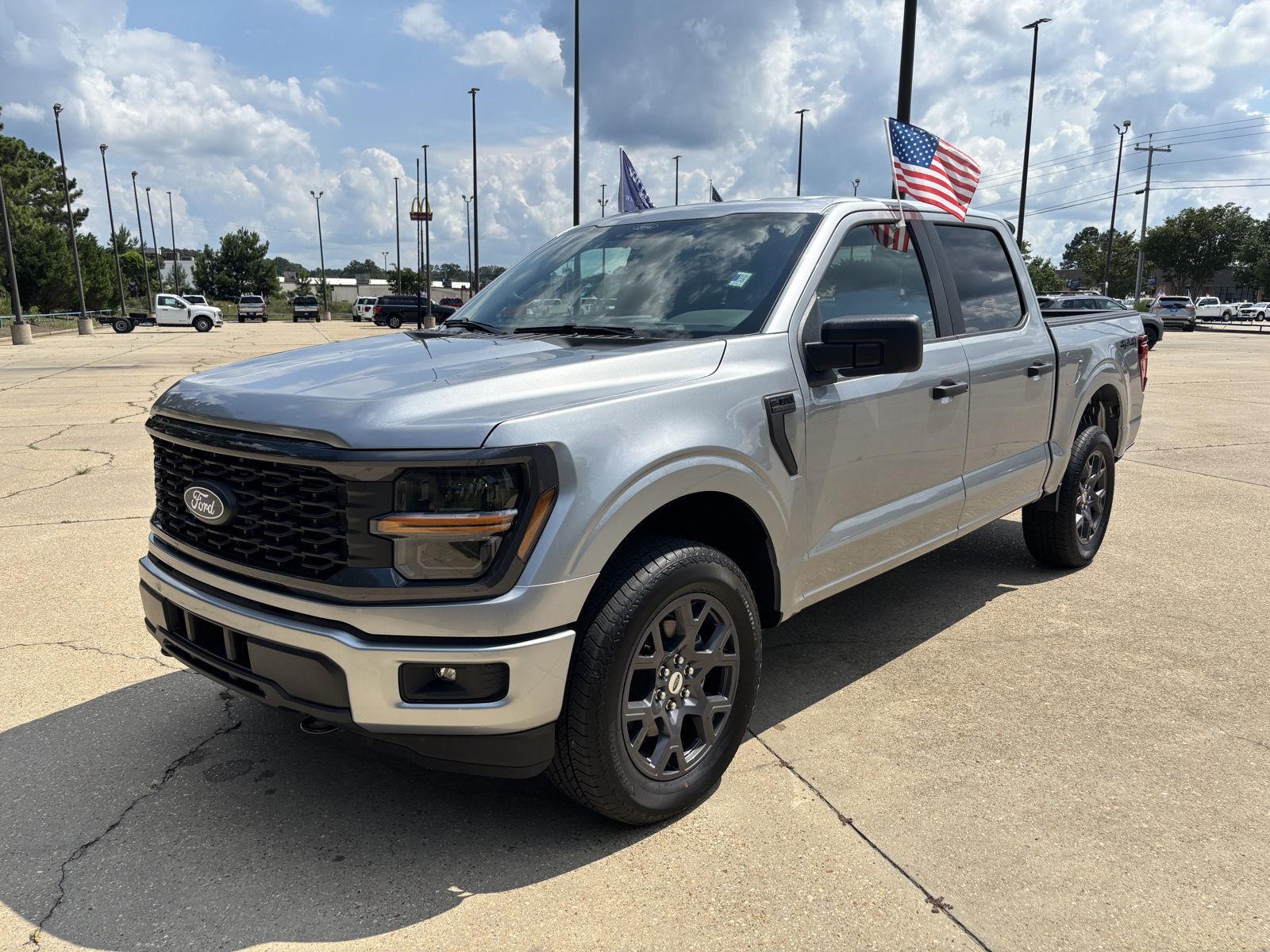 Iconic Silver Metallic 2026 Ford F-150 Pickup Truck Four-Wheel Drive Automatic