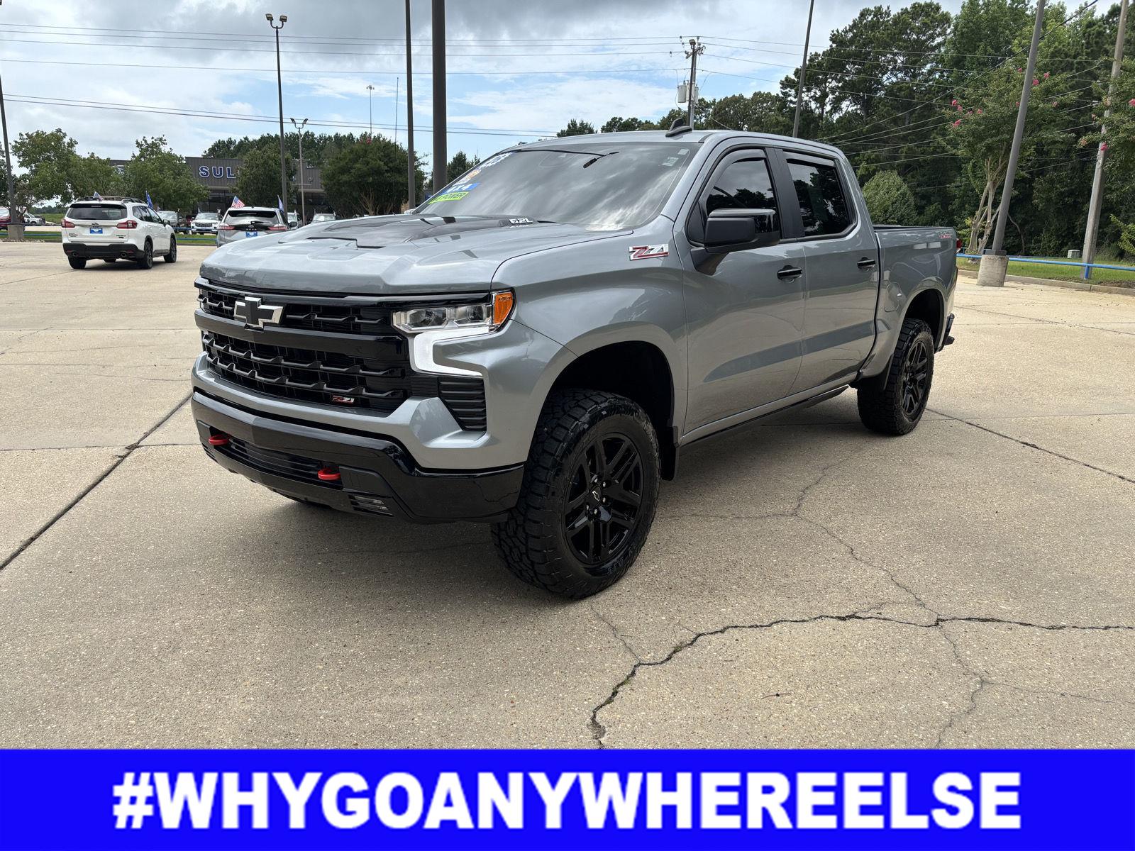 Sterling Gray Metallic 2026 Chevrolet Silverado 1500 Pickup Truck Four-Wheel Drive 8-Speed Automatic