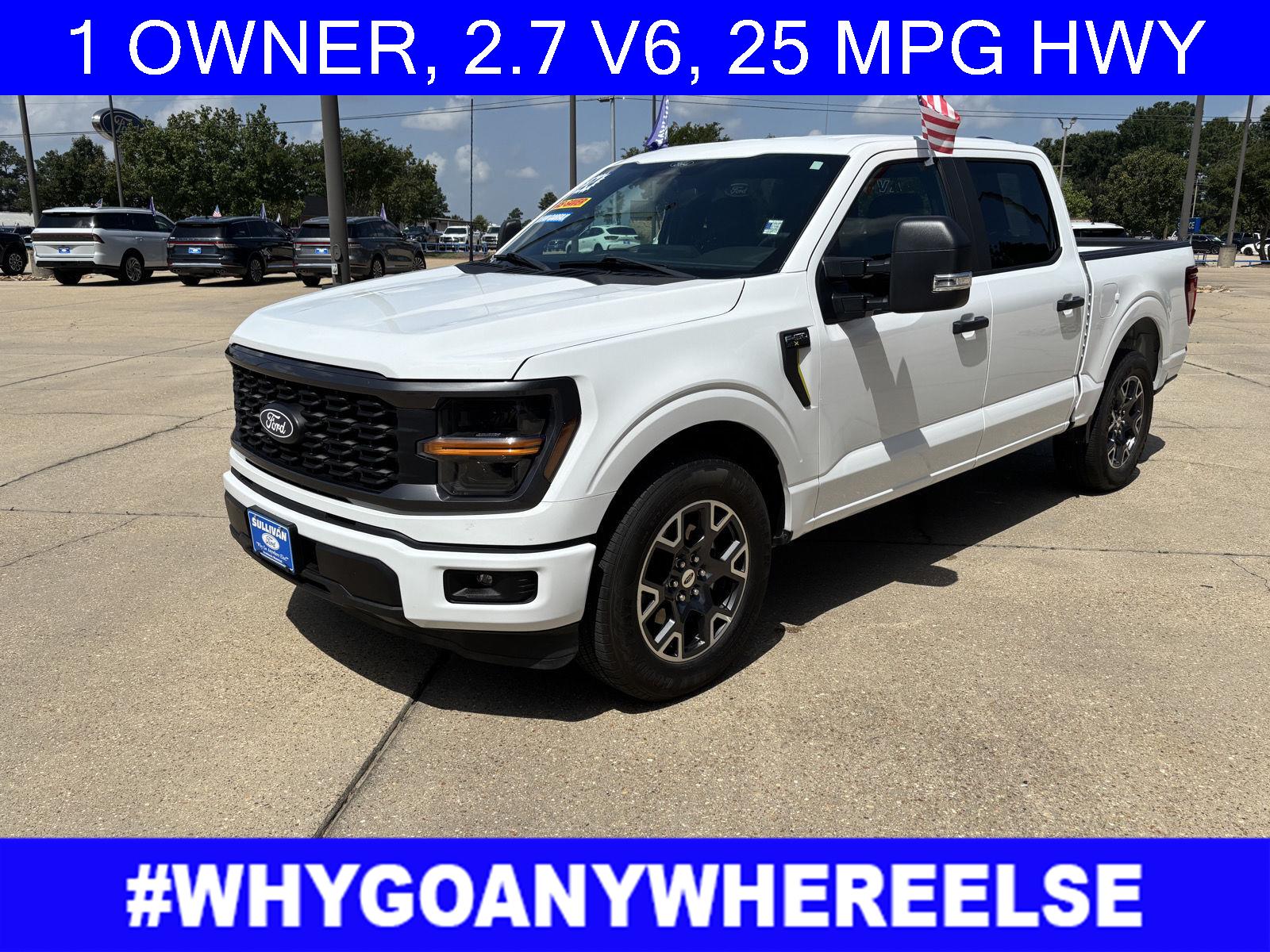 Oxford White 2024 Ford F-150 Pickup Truck 4X2 Automatic