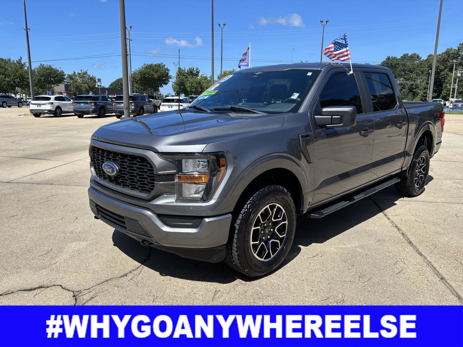 Carbonized Gray Metallic 2023 Ford F-150 Pickup Truck Four-Wheel Drive Automatic