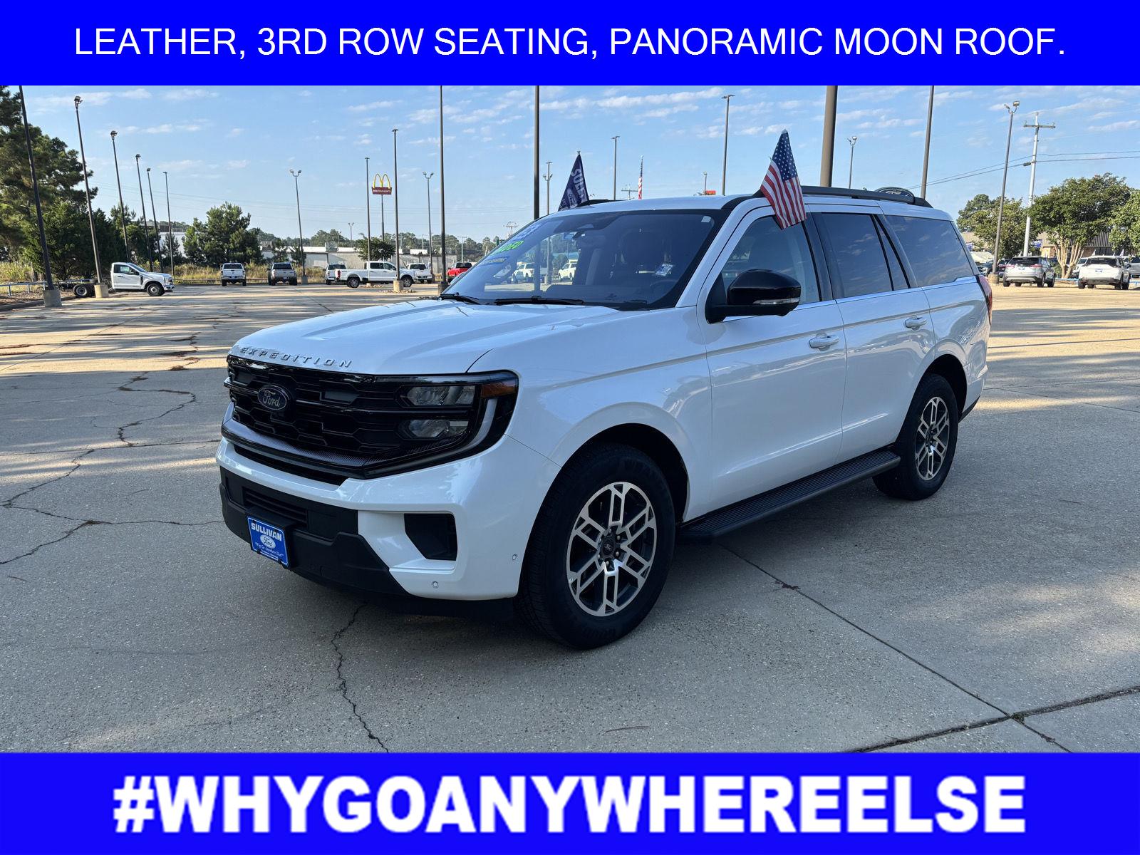 Star White Metallic Tri-Coat 2025 Ford Expedition SUV / Crossover 4X2 Automatic