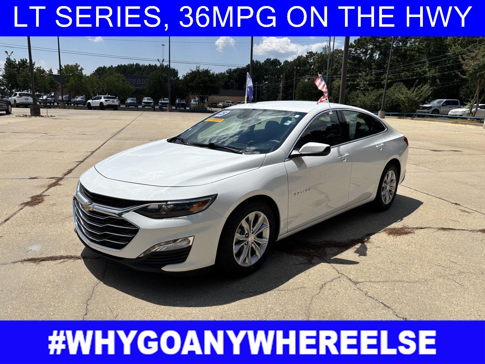 Summit White 2025 Chevrolet Malibu Sedan Front-Wheel Drive Continuously Variable Transmission