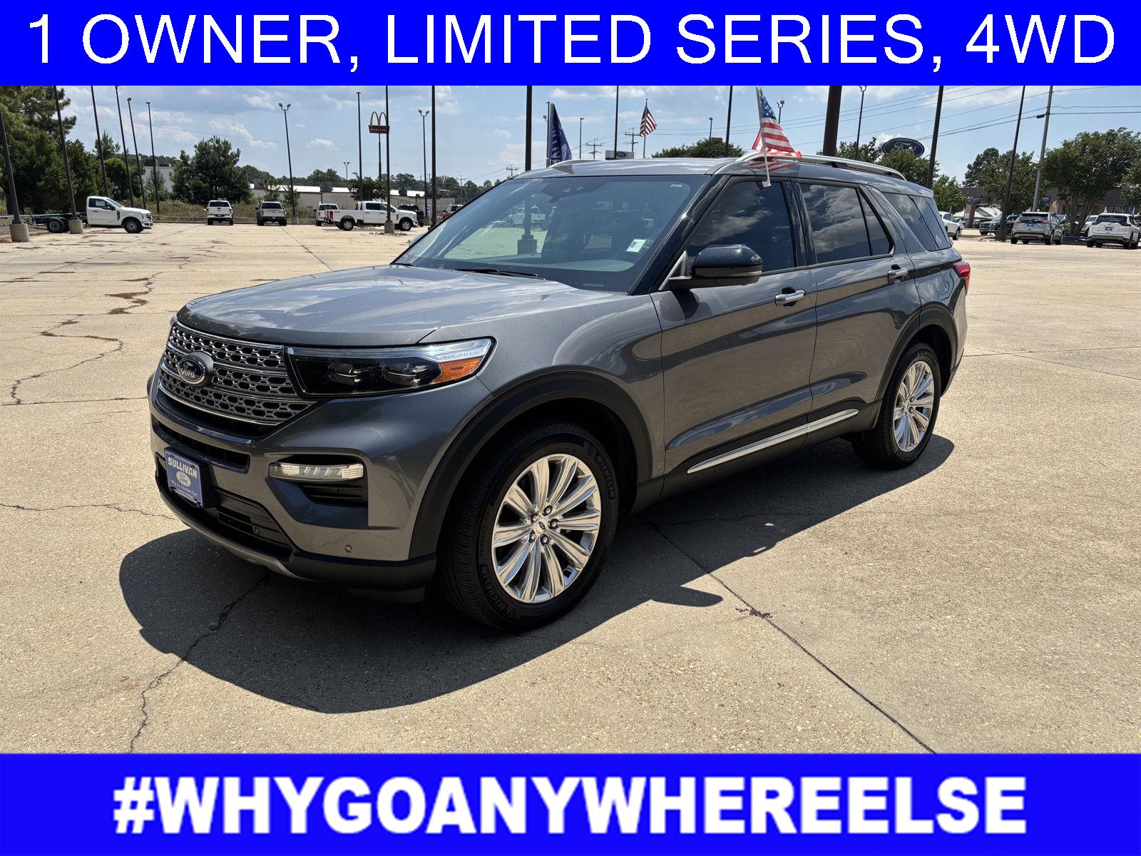 Carbonized Gray Metallic 2023 Ford Explorer SUV / Crossover All-Wheel Drive Automatic