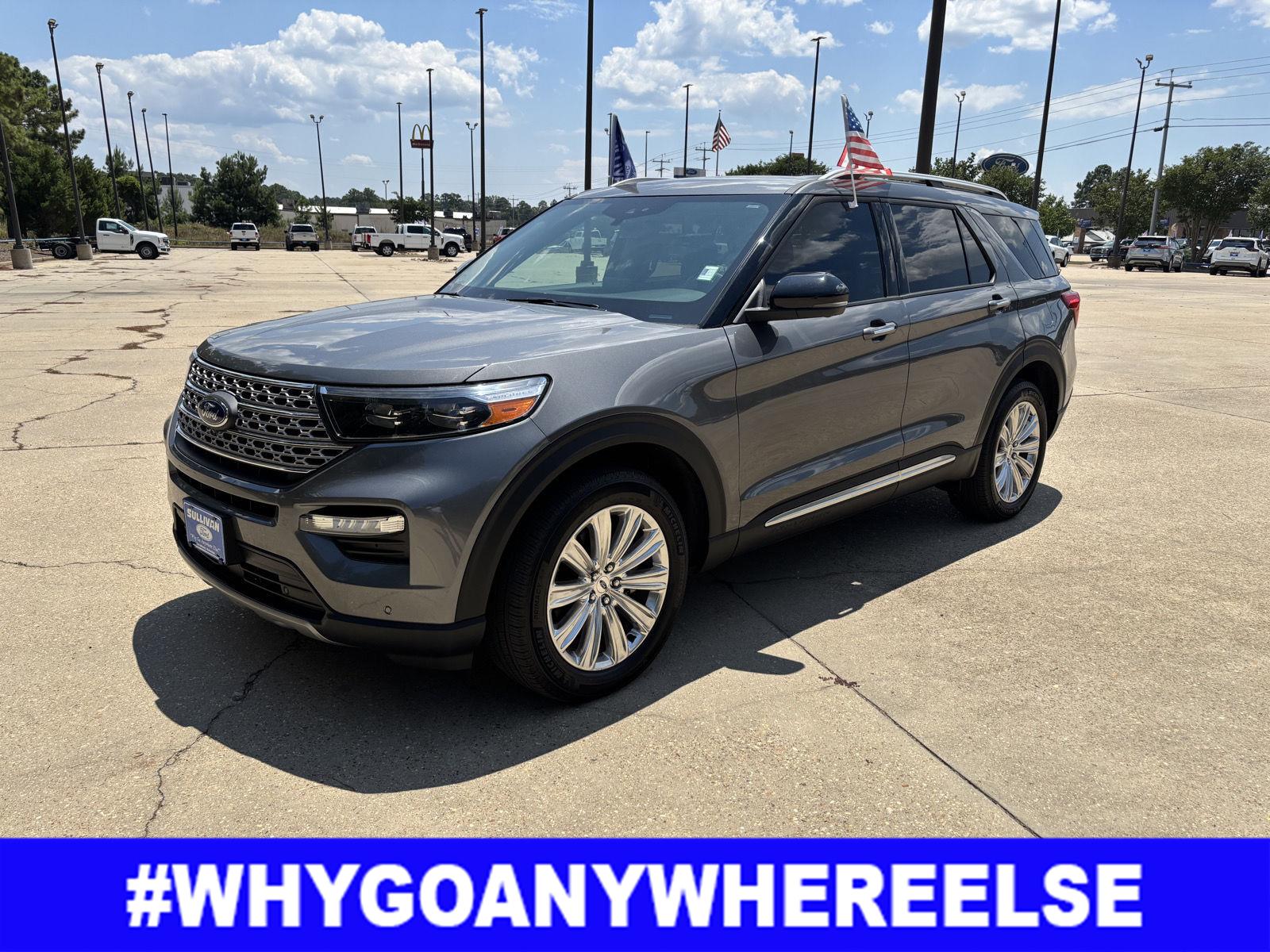 Carbonized Gray Metallic 2023 Ford Explorer SUV / Crossover All-Wheel Drive Automatic